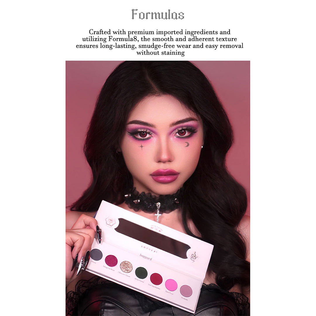 HAGGARD Luxury Eyeshadow Palette - 12 Highly Pigmented Matte & Shimmer Shades for Professional Makeup | Perfect for Day & Night Looks, Bridal & Party Makeup
