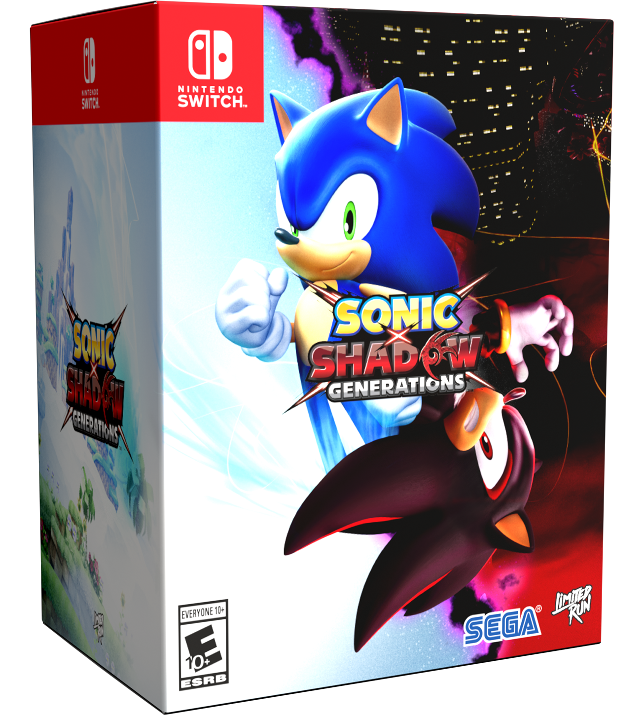 SONIC X SHADOW GENERATIONS Collector's Edition for Nintendo Switch - Limited Edition Game Bundle with Exclusive Content - Perfect for Sonic Fans & Collectors - Great for Gaming Parties & Gift Giving