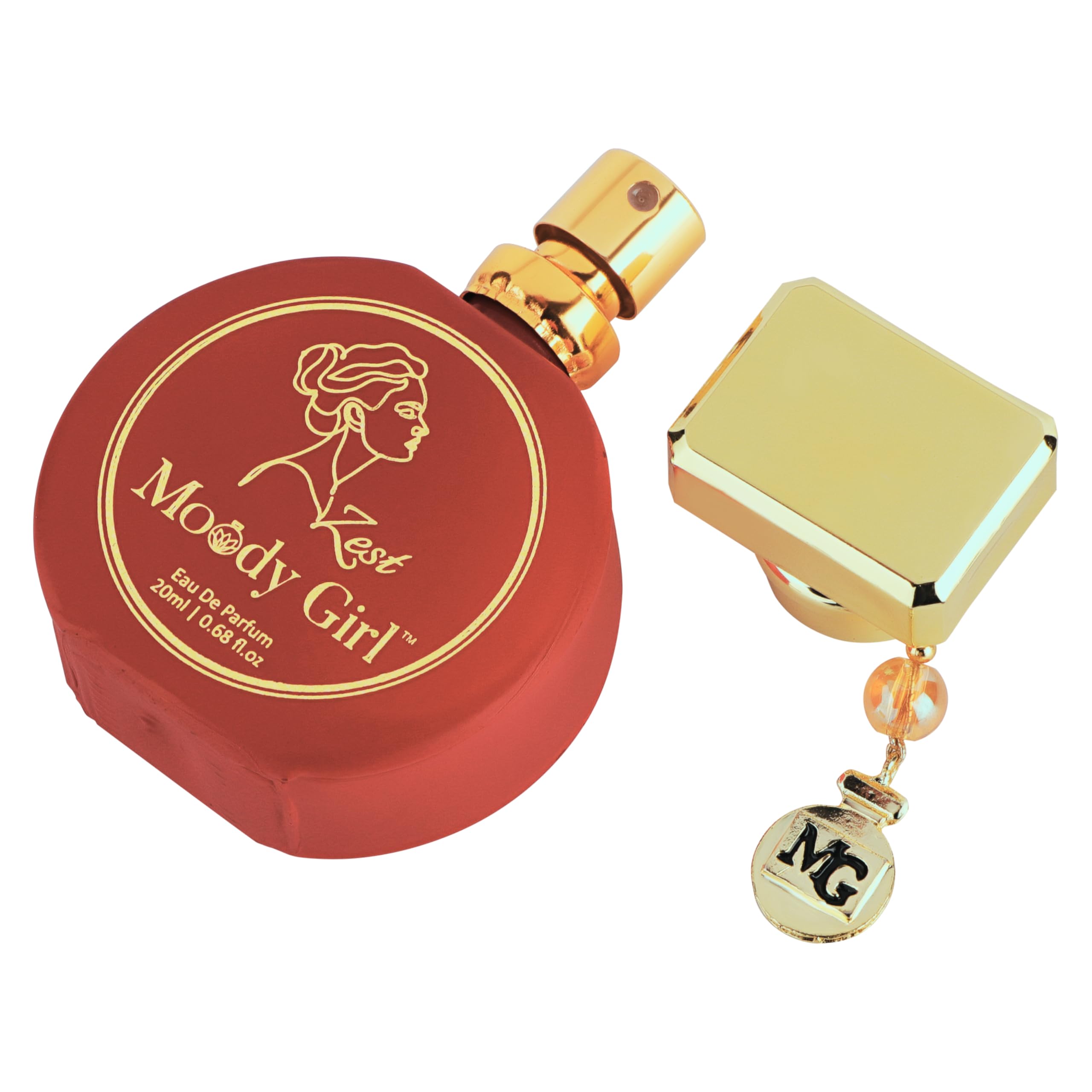 Moody Girl Zest Luxury Perfume for Women - Fresh Fruity Gardenia Scent | 24 Hour Long Lasting Musk Fragrance | Perfect Gift for Her | Great for Date Night, Office & Special Occasions (20ML)