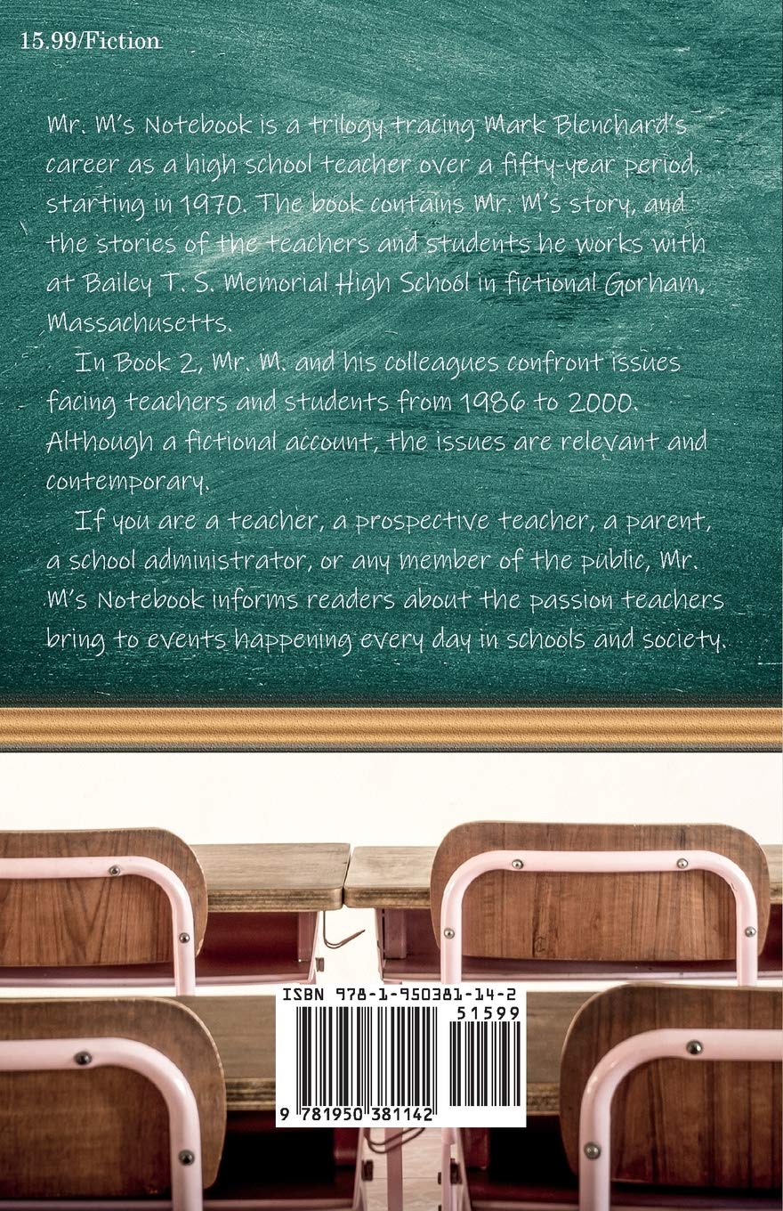 Mr. M's Premium Notebook for High School Students - Durable Spiral Bound, College Ruled Paper, 100 Sheets - Perfect for Note Taking, Homework & Study Sessions