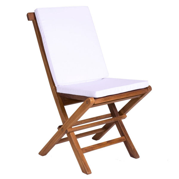 Portable Folding Chair Set with Comfortable Cushions - Perfect for Camping, Picnics, Beach & Outdoor Events