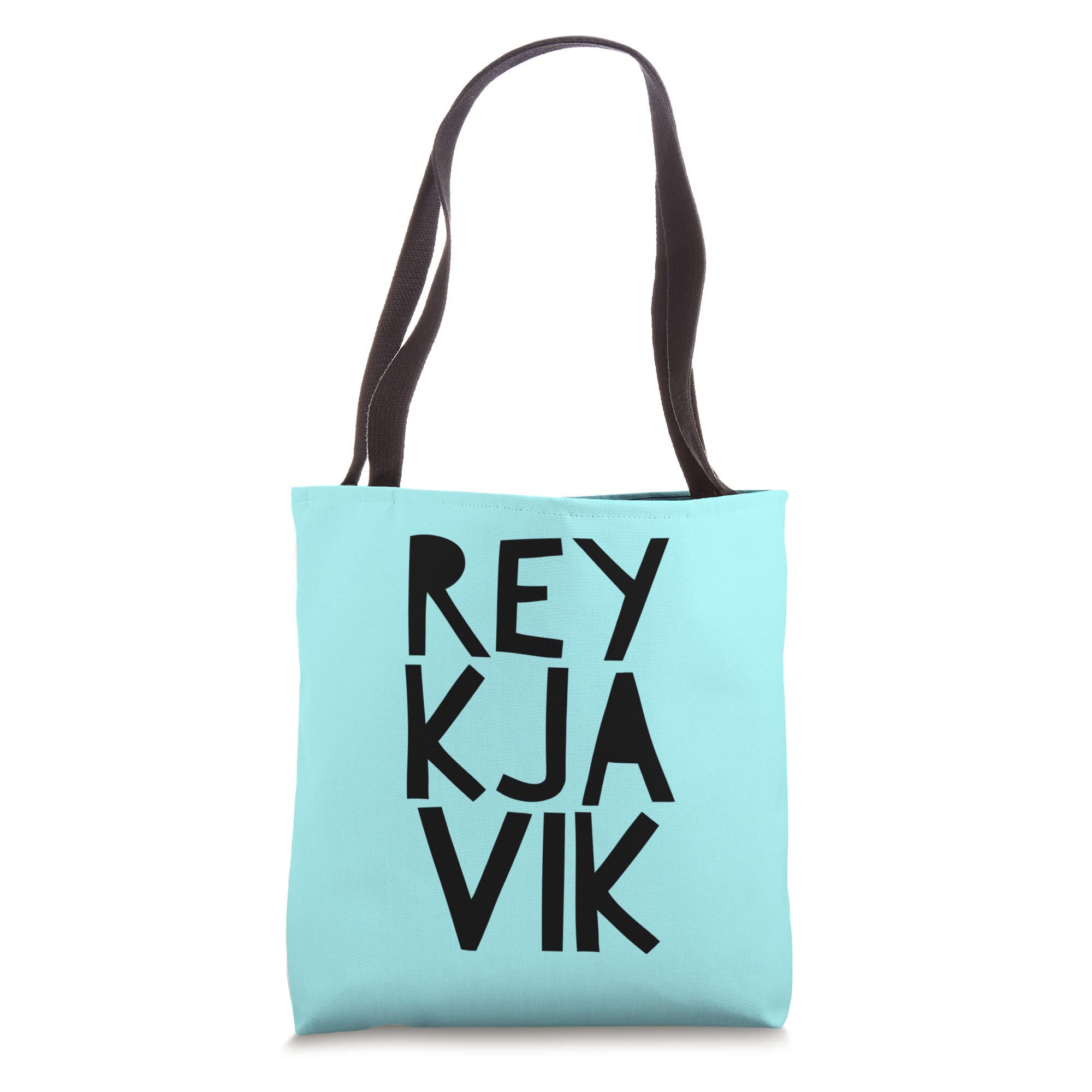 Stylish Reykjavik Iceland Tote Bag - Durable Canvas Shopping Bag with Nordic Design - Perfect for Travel, Beach, Grocery & Everyday Use