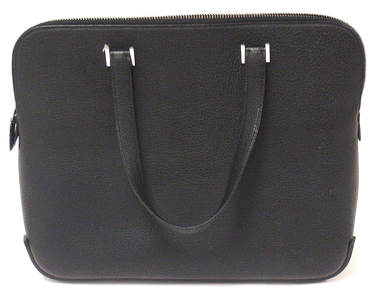 Authentic Hermes Black Chevre Leather Escapade Handbag - Luxury Designer Purse for Women | Perfect for Evening Events, Parties & Special Occasions