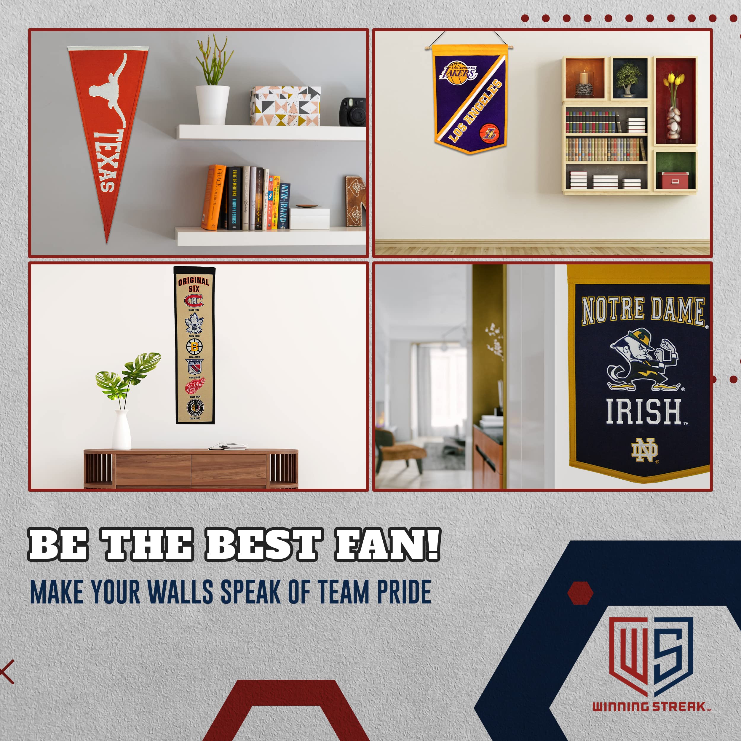 NFL New England Patriots Man Cave Banner - Premium Wall Decor for Sports Fans | Perfect for Game Rooms, Basements & Sports Bars