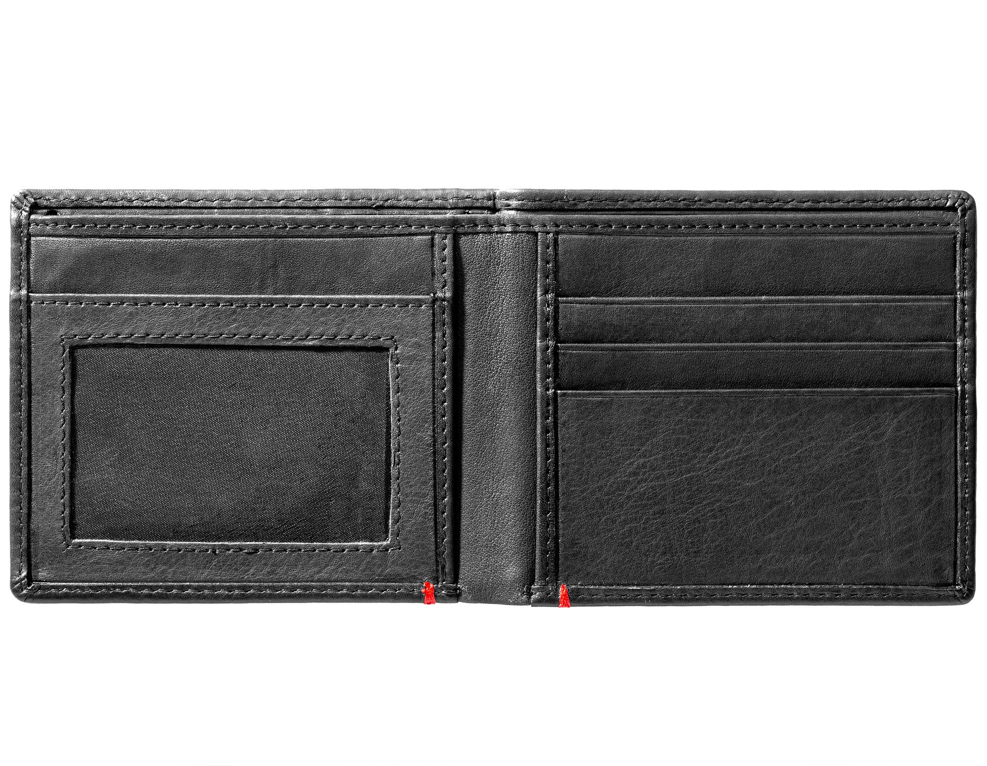 Vintage Zippo 1932 Replica Black Leather Wallet with Metal Plate Design - Perfect for Men's Everyday Carry & Gift Giving