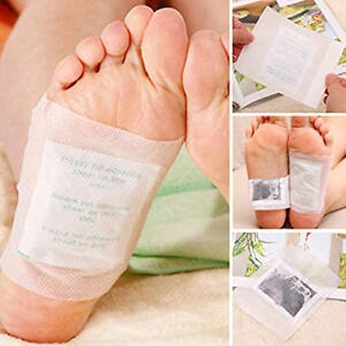 ACM Acupressure Detox Foot Patches - Natural Pain Relief & Stress Relief for Better Sleep | Toxin Removal & Body Cleansing Foot Pads Kit (10 Pads/Box) | Perfect for Nighttime Relaxation & Detox Routines