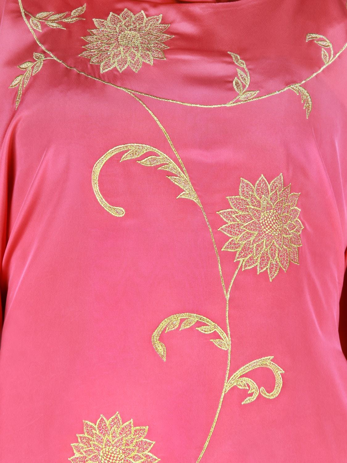 Elegant Aiza Kaftan Dress for Women - Flowy Boho Maxi Dress with Embroidery - Perfect for Beach, Vacation & Summer Outfits