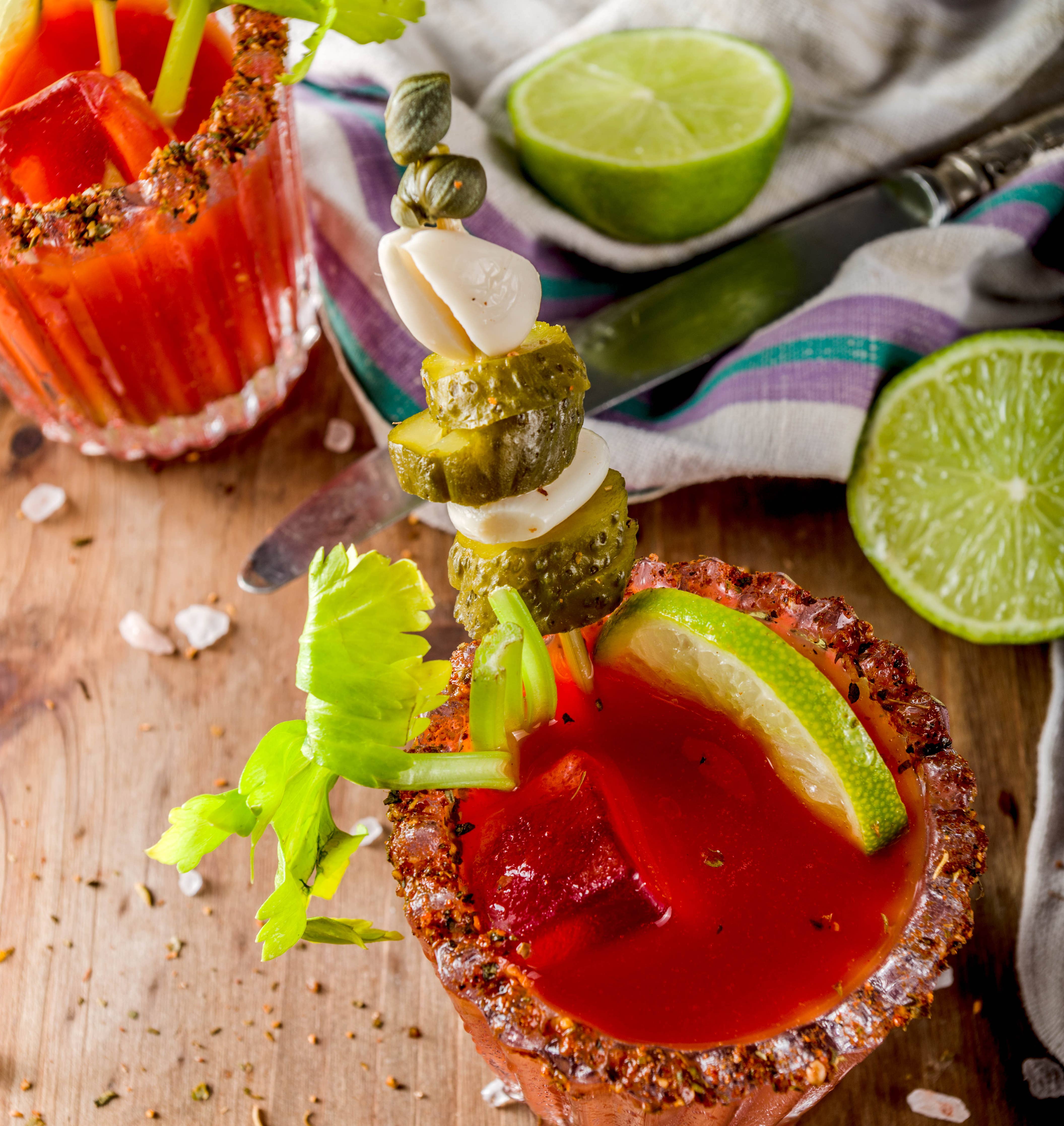 Premium Captain's Blend Bloody Mary Cocktail Mix - Spicy & Flavorful Ready-to-Drink Mix for Brunch, Parties & Home Bars | Perfect for Sunday Brunches, Tailgating & Cocktail Nights