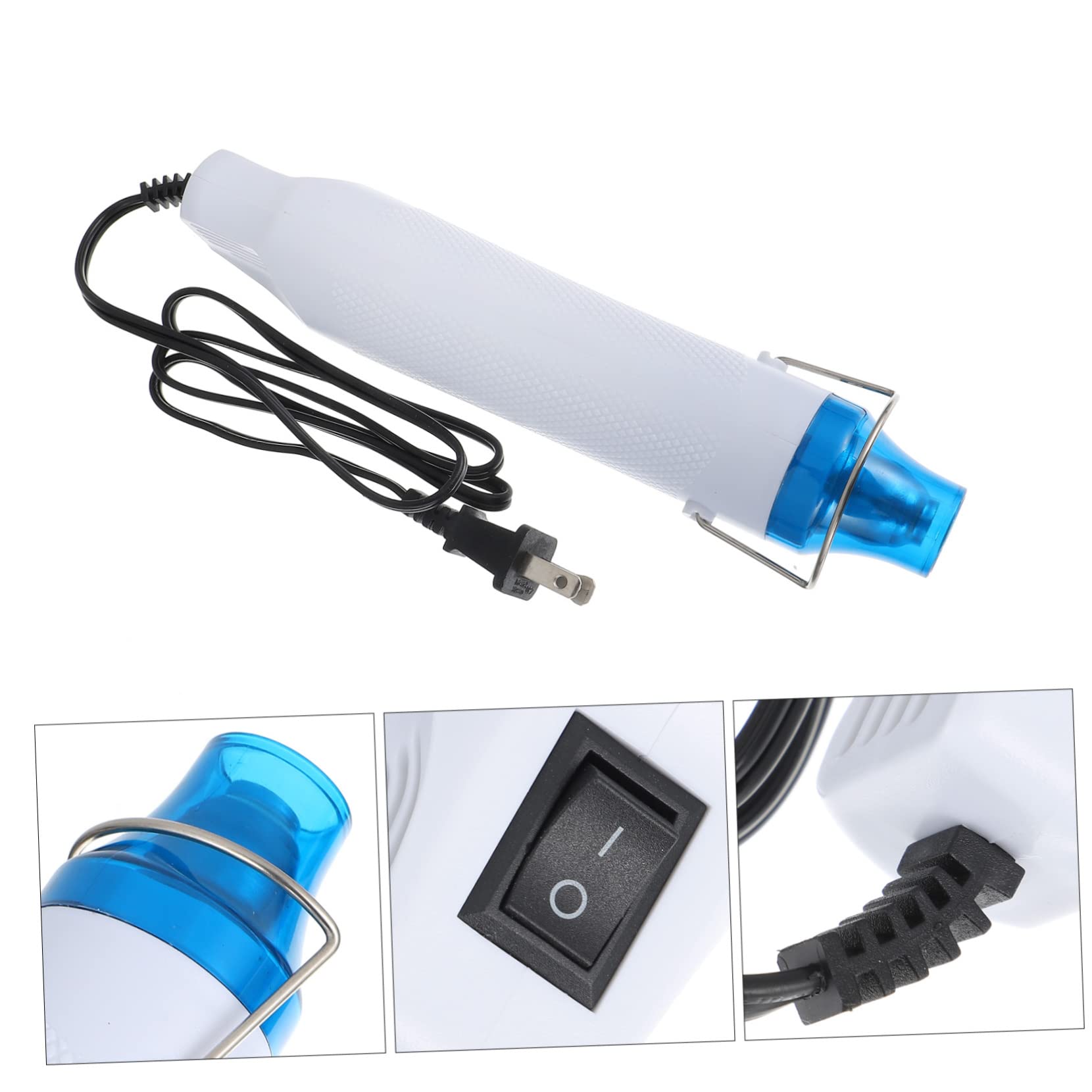 Portable Heat Tool for DIY Embossing - Non-Slip Handle, 110V - Perfect for Clay, Shrink Sheets & Craft Projects - Home, Office & Art Studio Use