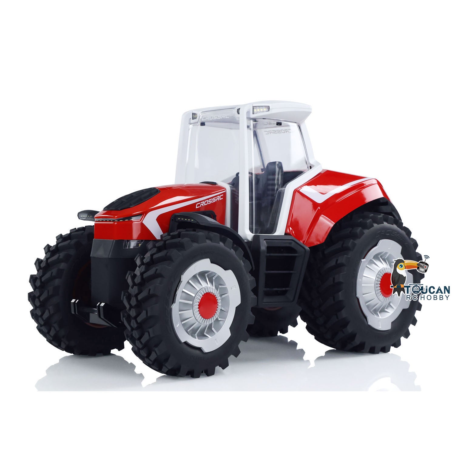 1/8 Scale RC Tractor TL4 Iron Bull Remote Control Car with Light, Motor, ESC & Two-Speed Transmission - Off-Road Simulation Vehicle for Hobbyists & DIY Enthusiasts - Perfect for Crawling, Trail Adventures & RC Competitions