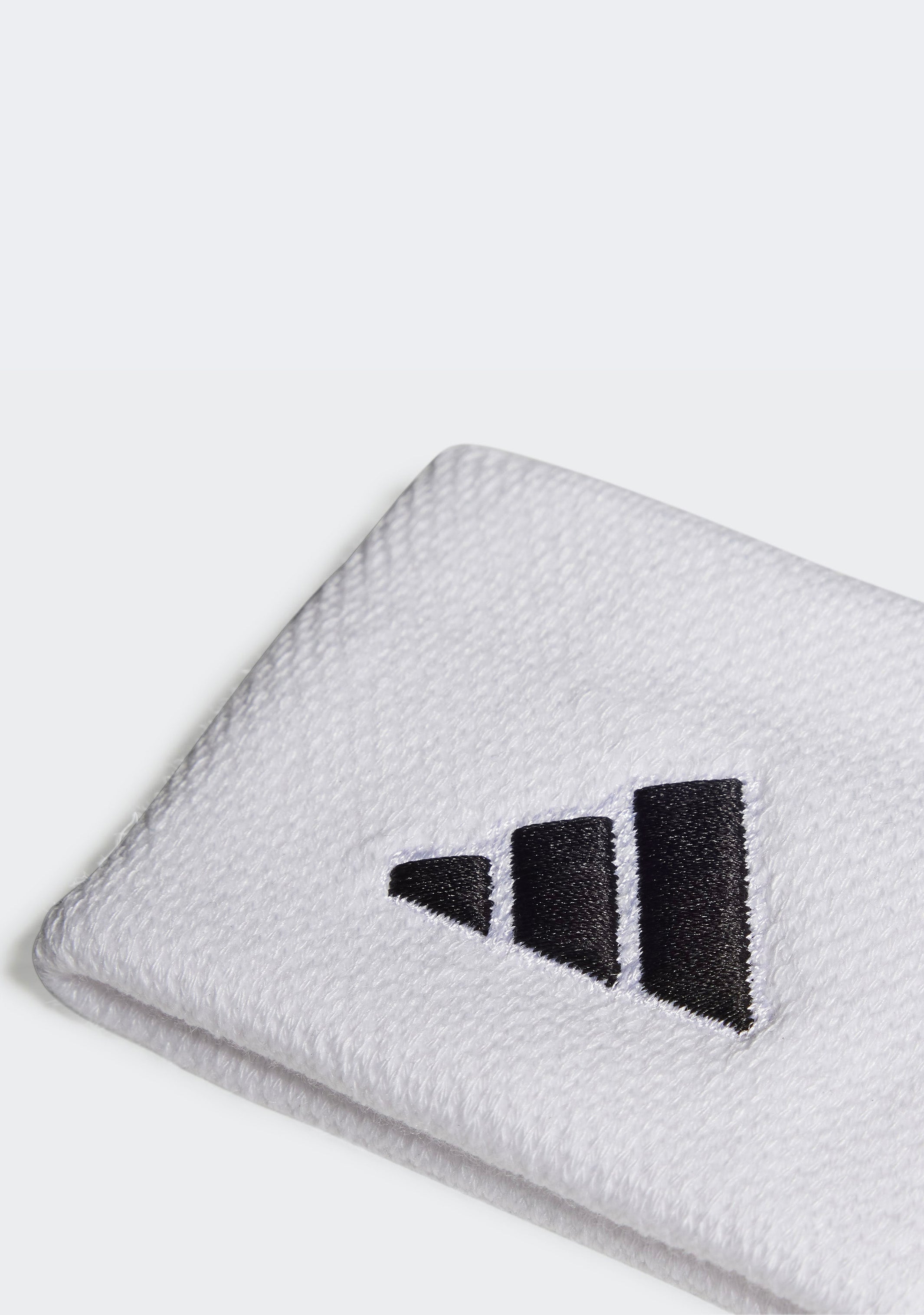 Adidas Tennis Wristbands - White OSFM (One Size Fits Most) Sweat Absorbent Wrist Bands for Men & Women - Perfect for Tennis, Basketball, Gym & Workout