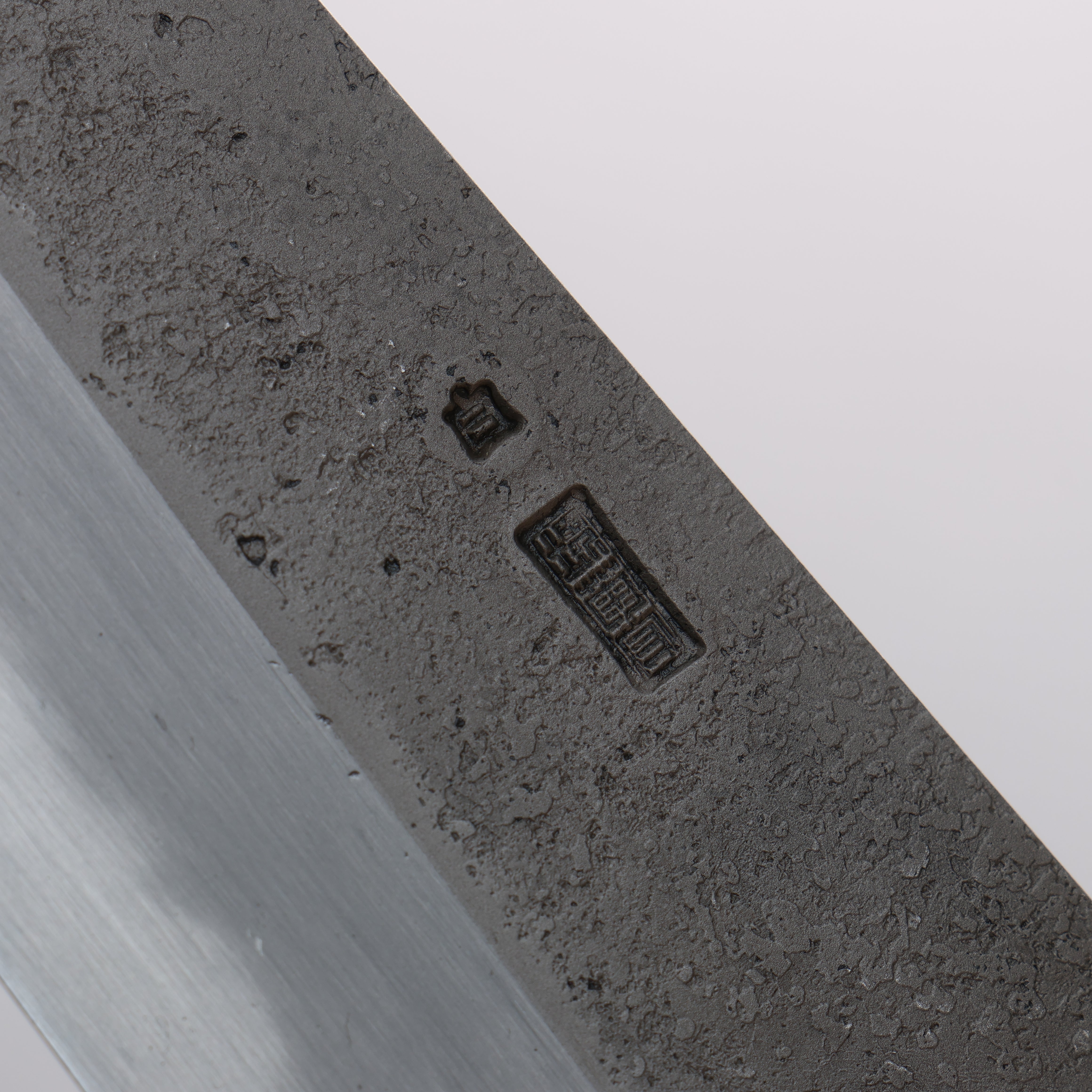 Premium Kikuzuki White Steel No.2 Nashiji Gyuto 210mm Japanese Chef Knife with Magnolia Wood Handle - Perfect for Sushi, Meat Slicing & Professional Kitchen Use