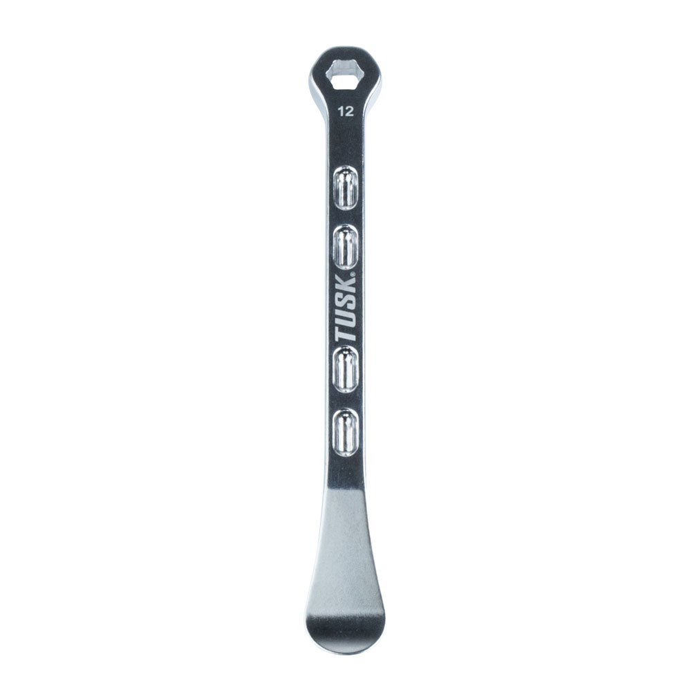 Tusk Aluminum Tire Iron with 12/13mm Axle Wrench - Compatible with Suzuki VanVan 200 (2017-2019) - Motorcycle Tire Changing Tool for Off-Road & Adventure Riding