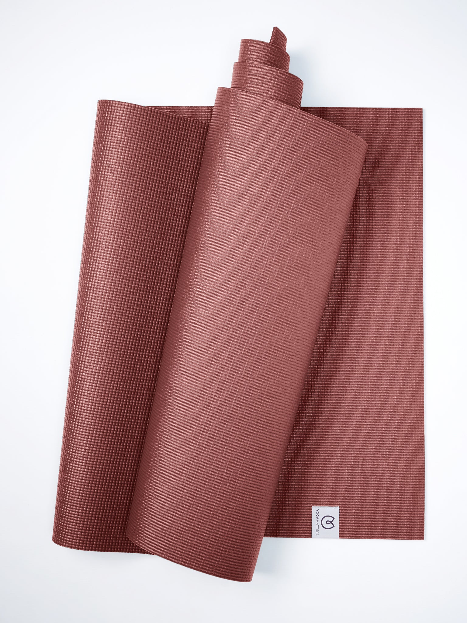 Yogamatters Sticky Yoga Mat - Non-Slip Eco-Friendly Exercise Mat for Yoga, Pilates & Home Workouts - Perfect for Beginners & Professionals