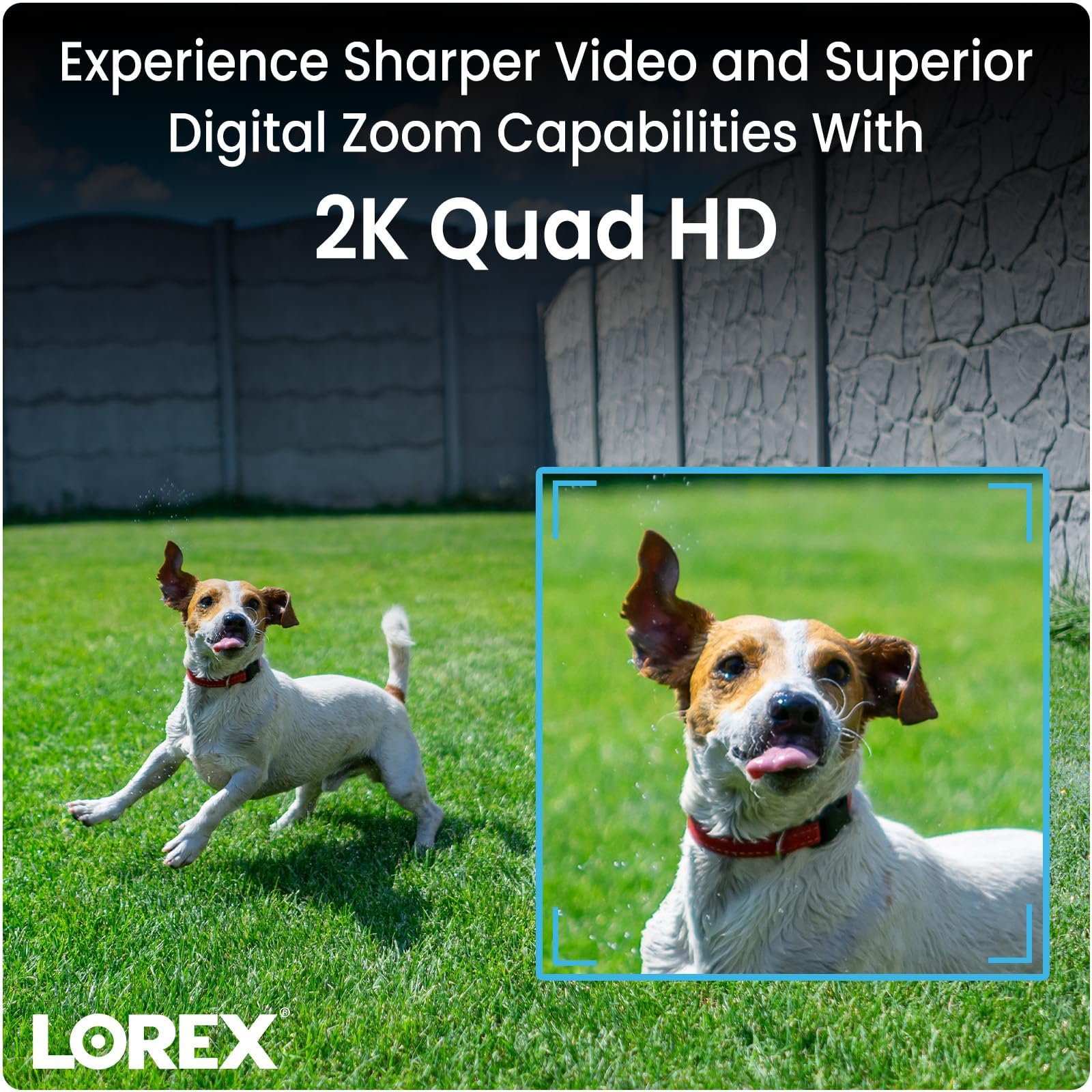 Lorex 2K HD Smart Video Doorbell Camera with WiFi - No Monthly Fees, Smart Security Lighting, Night Vision, Motion Detection, Wired Installation (White) - Perfect for Home Security & Front Door Monitoring