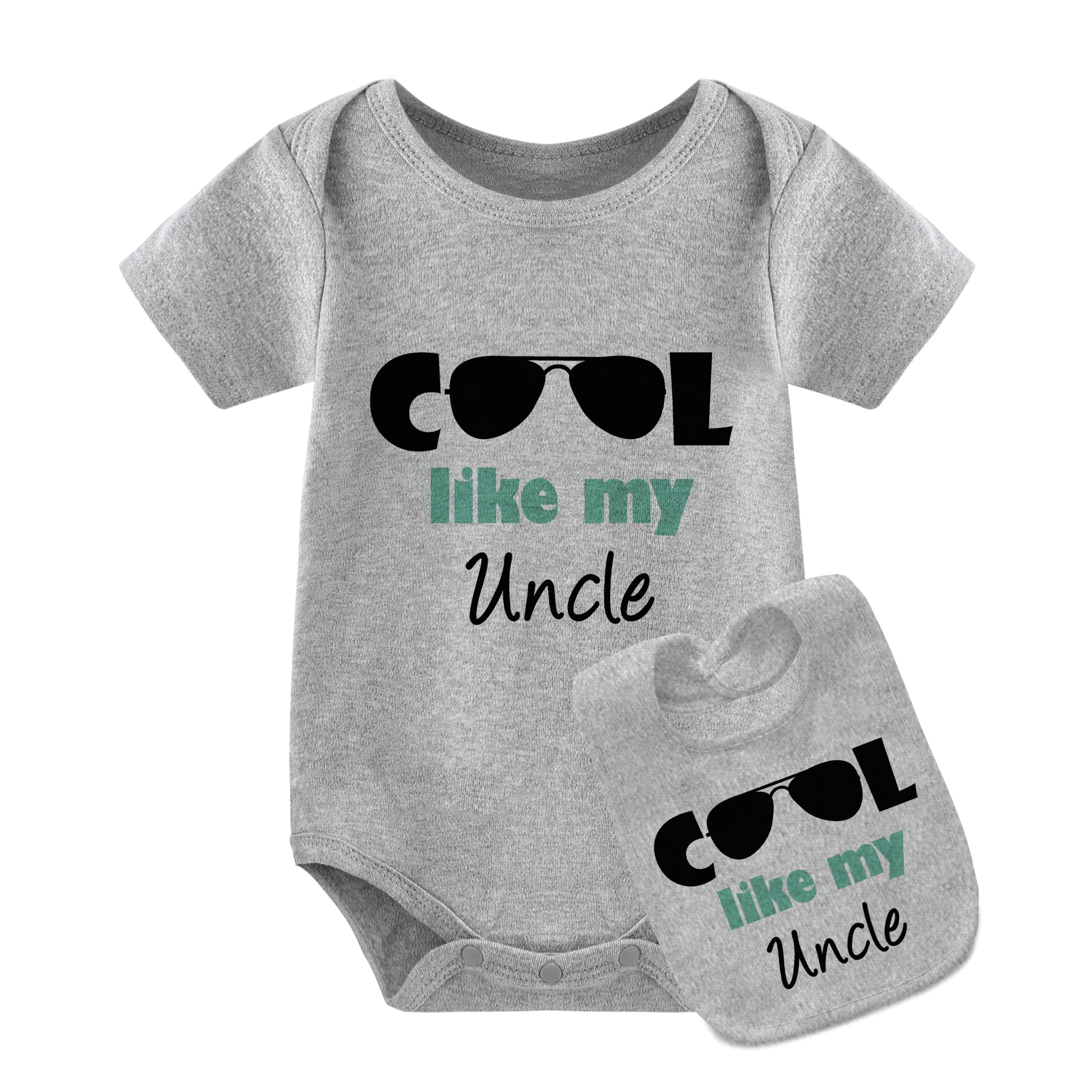 YSCULBUTOL Baby Twins Bodysuit - Born To Rock Twin Romper Outfit for Newborns | Soft Infant Clothes for Boys & Girls | Perfect for Photo Shoots, Family Matching & Everyday Wear