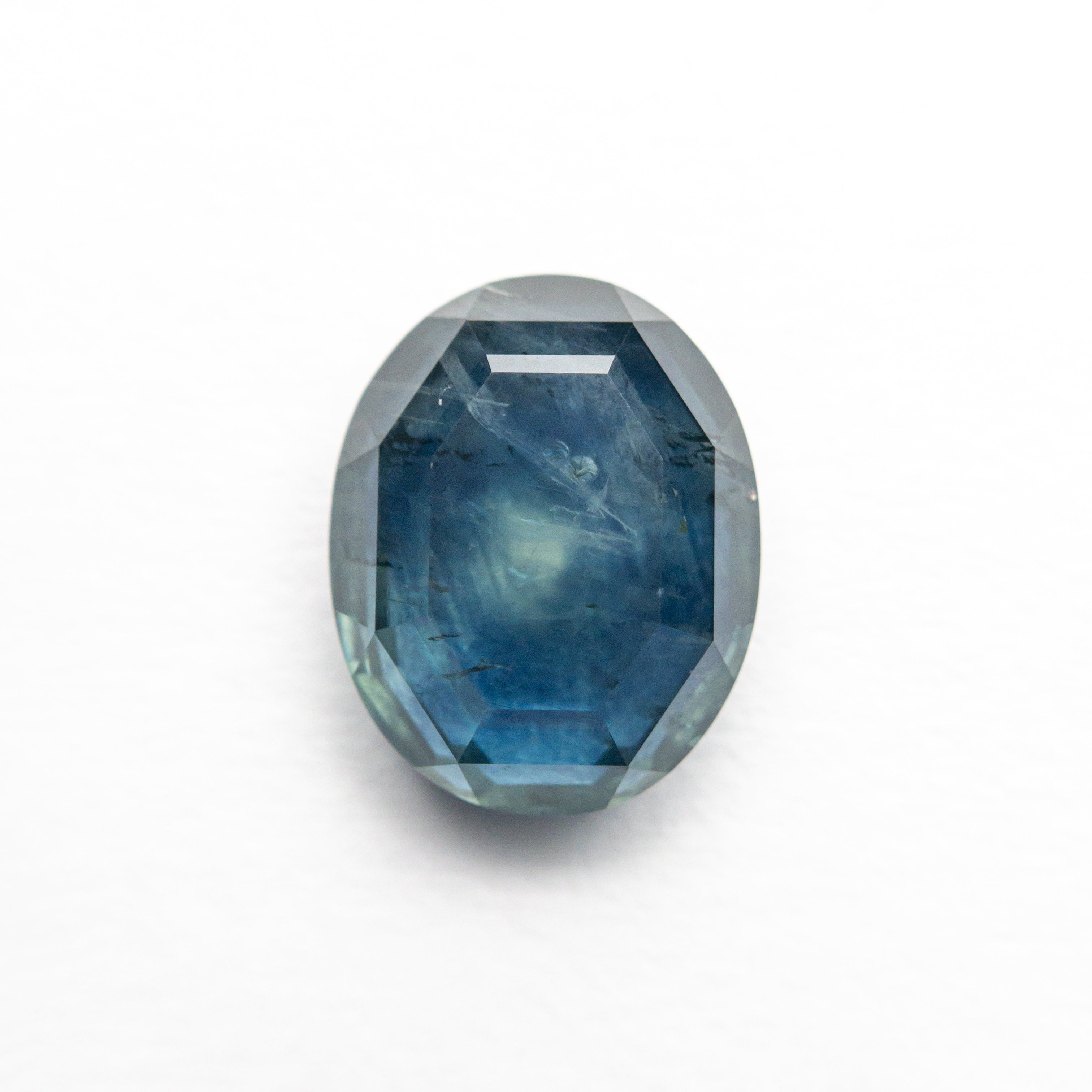 2.07ct Oval Portrait Cut Sapphire - 8.38x6.66x3.24mm Natural Blue Gemstone for Engagement Rings & Fine Jewelry Making