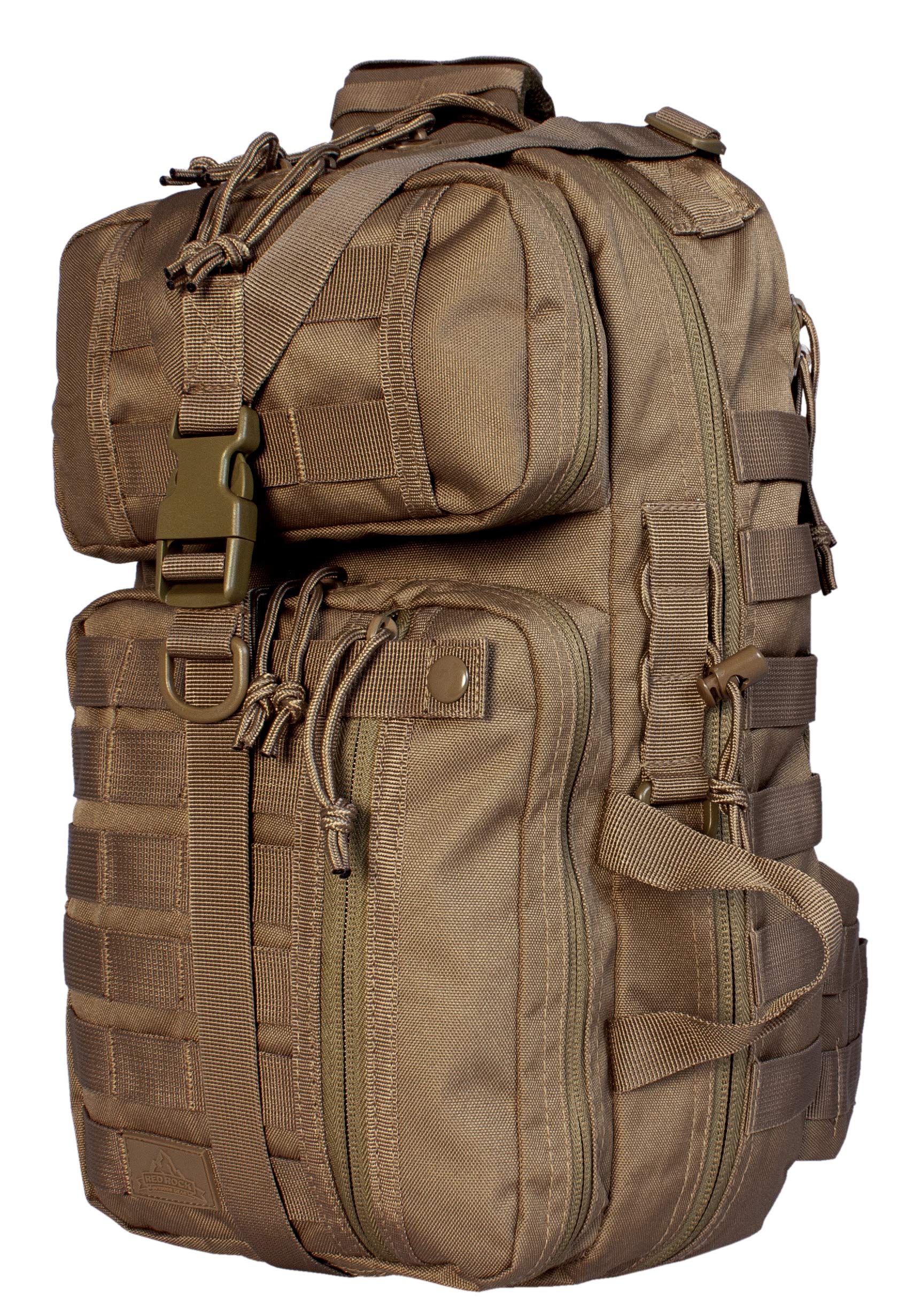 Red Rock Outdoor Gear Rambler Sling Pack - Lightweight Hiking Backpack for Men & Women - Perfect for Travel, Hiking, and Everyday Use