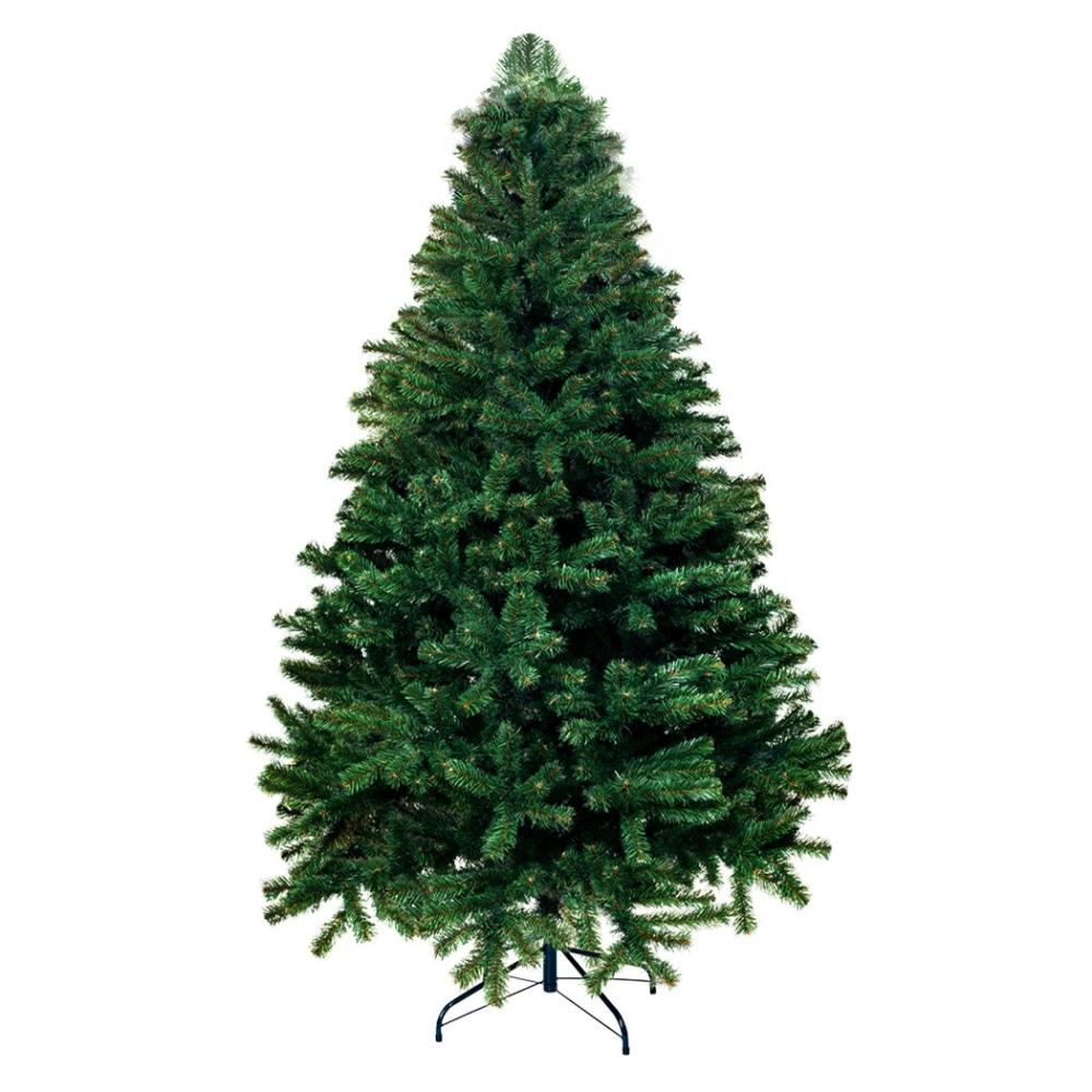 7Ft Pre-Lit Christmas Tree with Warm LED Lights - 2.1M Artificial Xmas Tree for Home, Garden & Holiday Decor | Perfect for Living Room, Office & Christmas Party Decoration