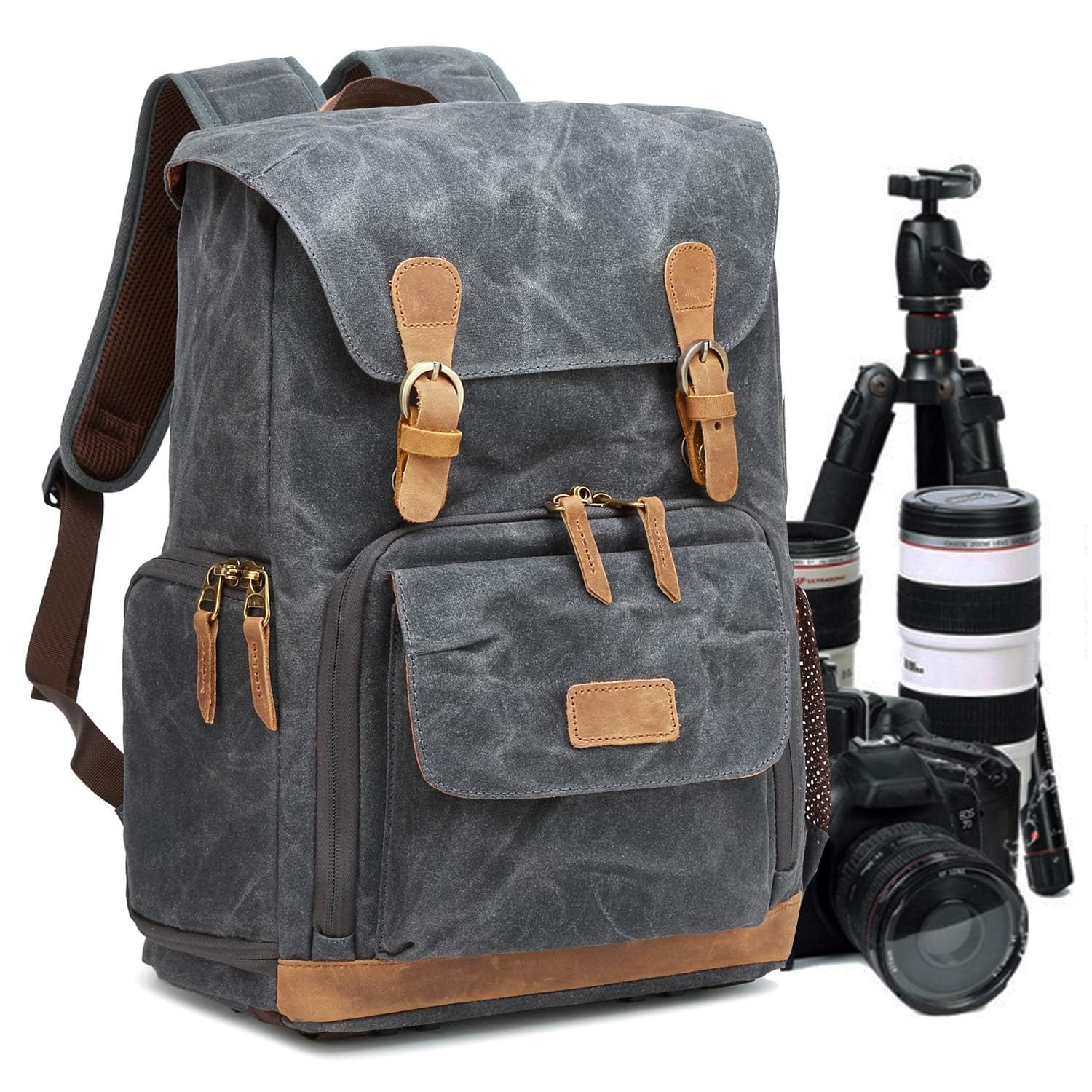 Waterproof DSLR Camera Backpack - UBAYMAX Anti-Shock 15.6 Inch Laptop & Travel Camera Bag for Canon Nikon Sony Olympus - Perfect for Outdoor Photography, Hiking & Travel Adventures
