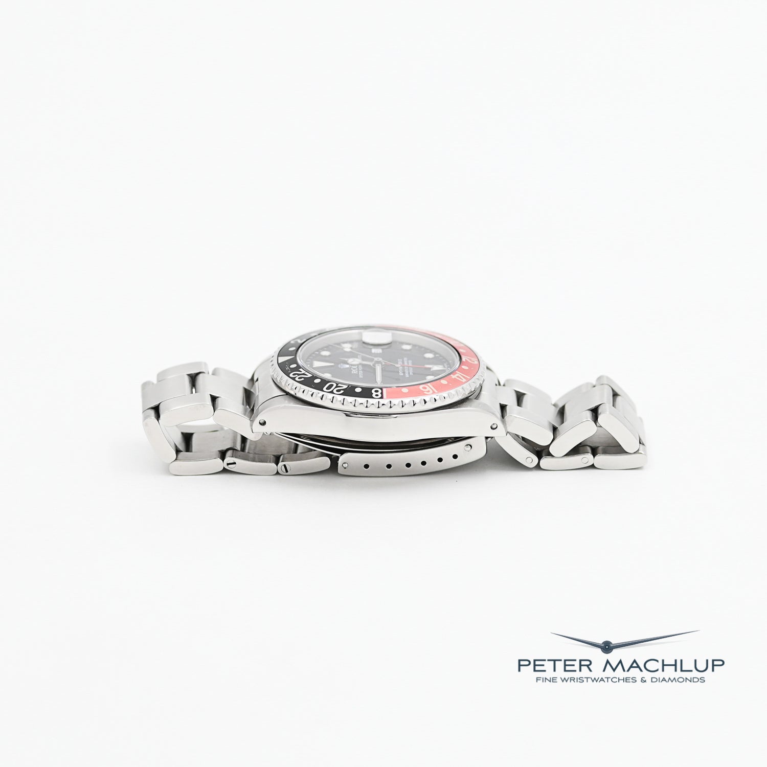 Vintage Rolex GMT-Master II 16710 Pepsi Bezel Stainless Steel Watch 1988 - Perfect for Travel, Business & Luxury Collectors