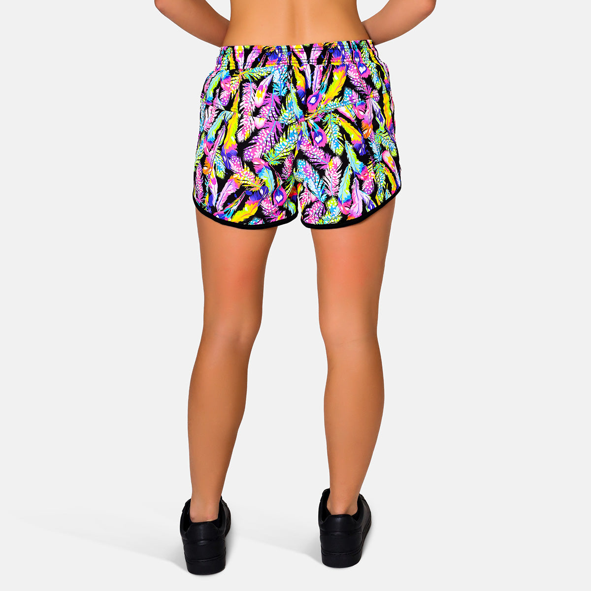 Feather Frenzy Loose Fit Workout Shorts - Comfortable Breathable Gym Shorts for Women & Men - Perfect for Running, Yoga, and Home Workouts