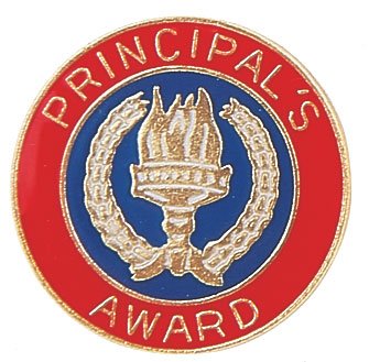 50-Pack Principal's Award Lapel Pins - Gold Star Teacher Recognition Badges for School Staff, Educators & Administrators | Perfect for Award Ceremonies, Graduations & Professional Development Events
