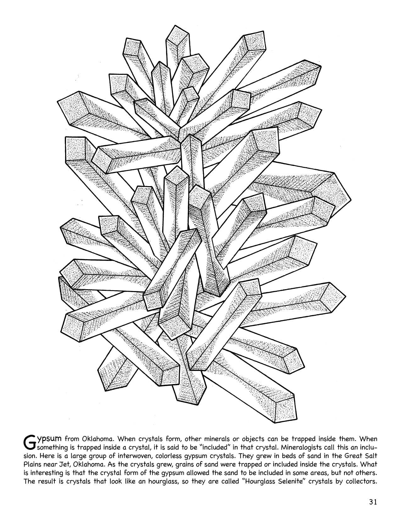 Rocks, Minerals & Crystals Coloring Book - Educational Geology Activity for Kids & Adults | Collect, Learn & Color Natural Specimens | Perfect for Homeschooling, Classroom & Relaxation