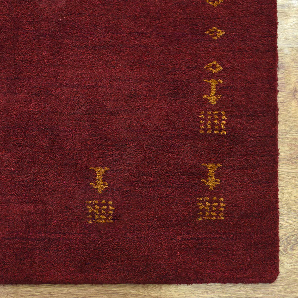 Handmade Poise Hand Knotted Rug – Premium Wool Area Rug for Living Room, Bedroom & Dining Room – Soft & Durable Home Decor