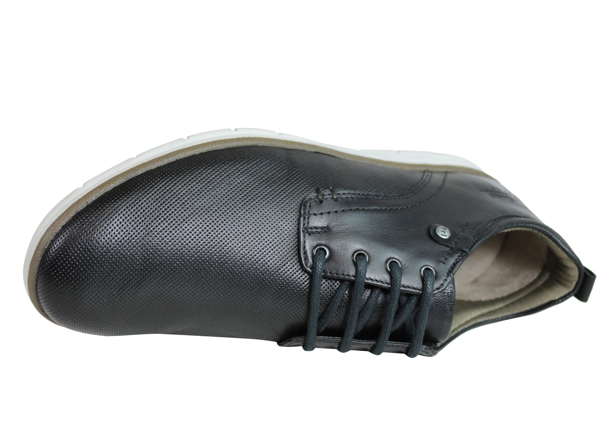 Ferricelli Stevie Men's Genuine Leather Dress Casual Shoes - Handcrafted in Brazil - Perfect for Office, Weddings & Formal Events