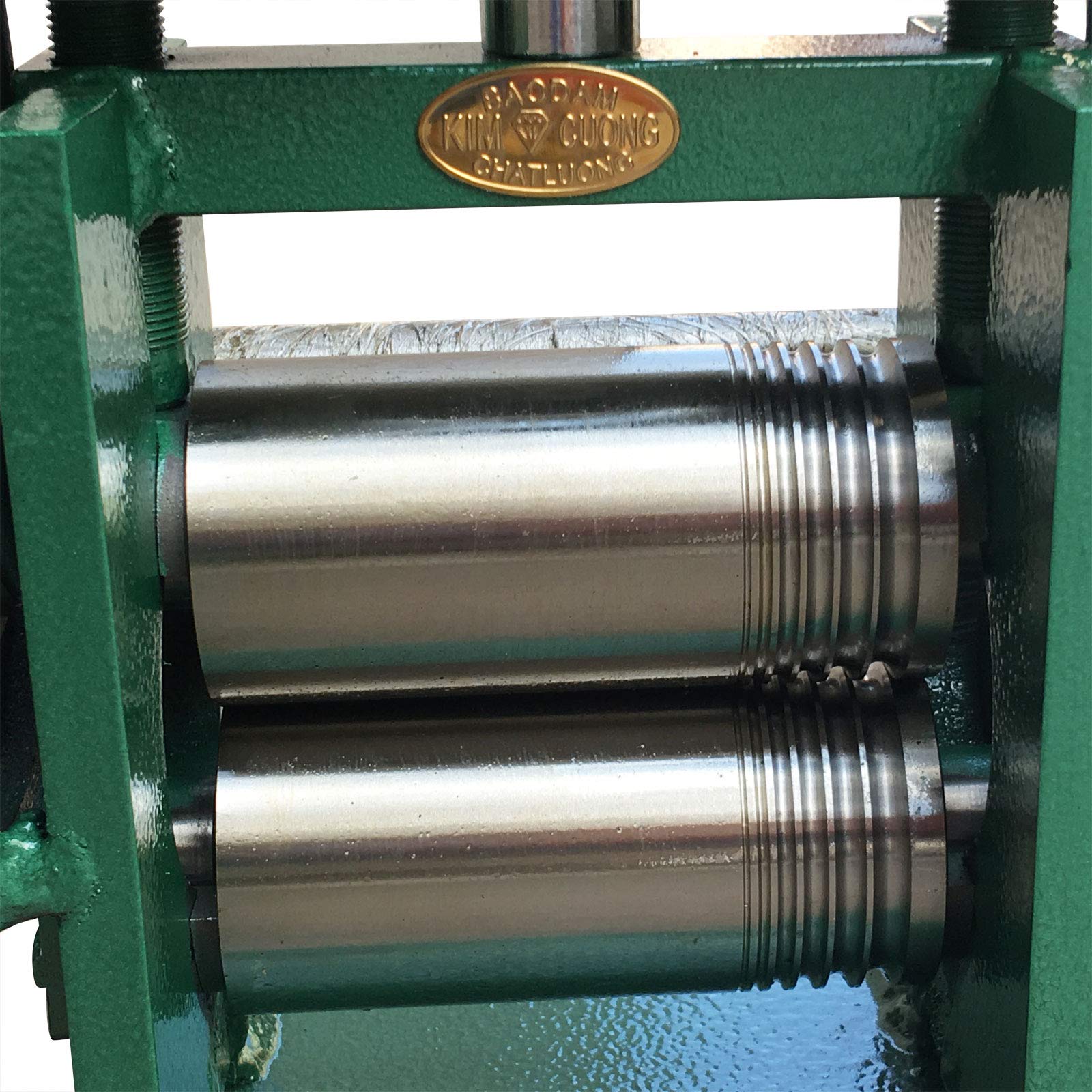 YIYIBYUS 83mm Manual Jewelry Rolling Mill Machine - 3.25