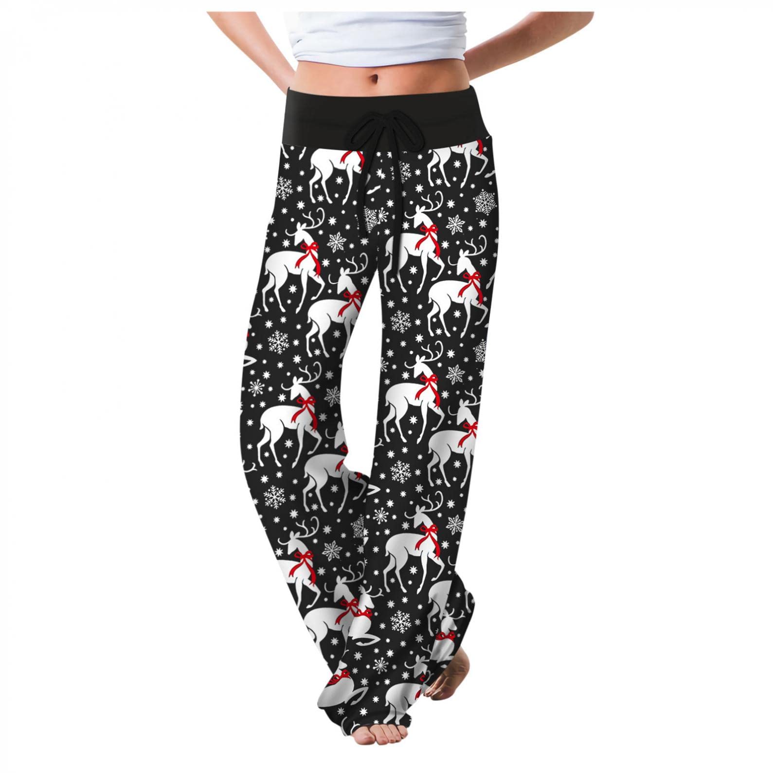 AODONG Women's Sweatpants - Soft Lounge Pajama Pants with Drawstring, Wide Leg Palazzo Style for Comfort & Relaxation | Perfect for Yoga, Sleepwear & Casual Wear