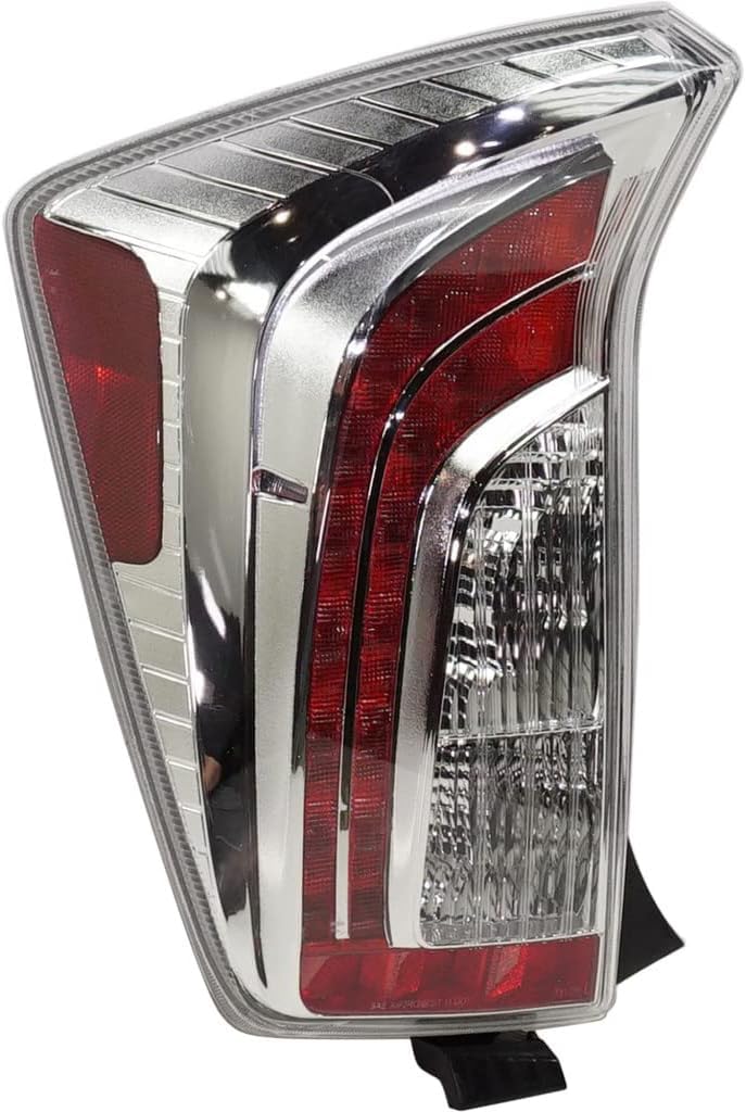 OE Style Halogen Tail Lights Outer Assembly Replacement for 2012-2015 Toyota Prius - Pair (Part# TO2800189 TO2801189 8156147190 8155147190) - Perfect for Night Driving & Enhanced Vehicle Safety