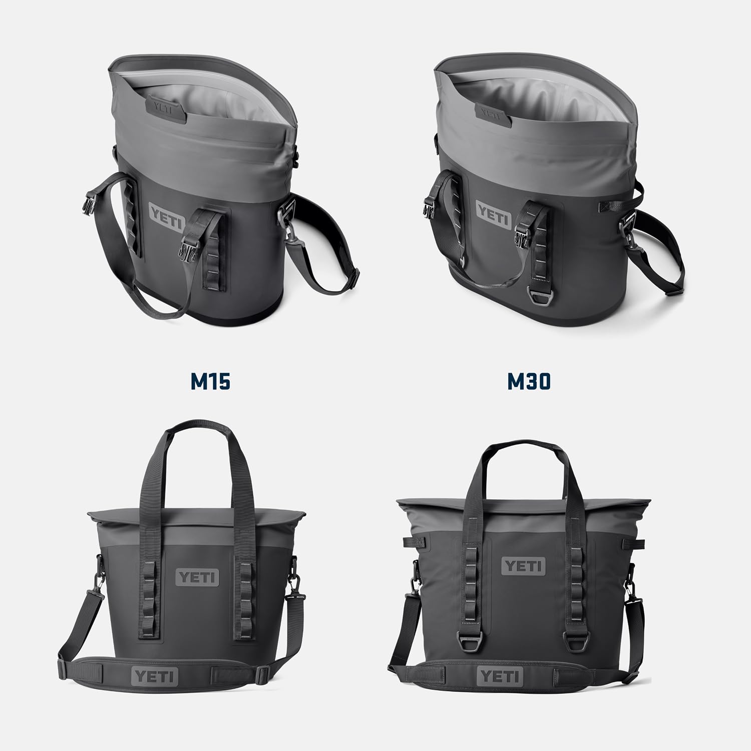 YETI Hopper M Series Portable Soft Coolers with MagShield Access - Insulated Backpack Cooler for Camping, Beach, Picnics & Outdoor Adventures