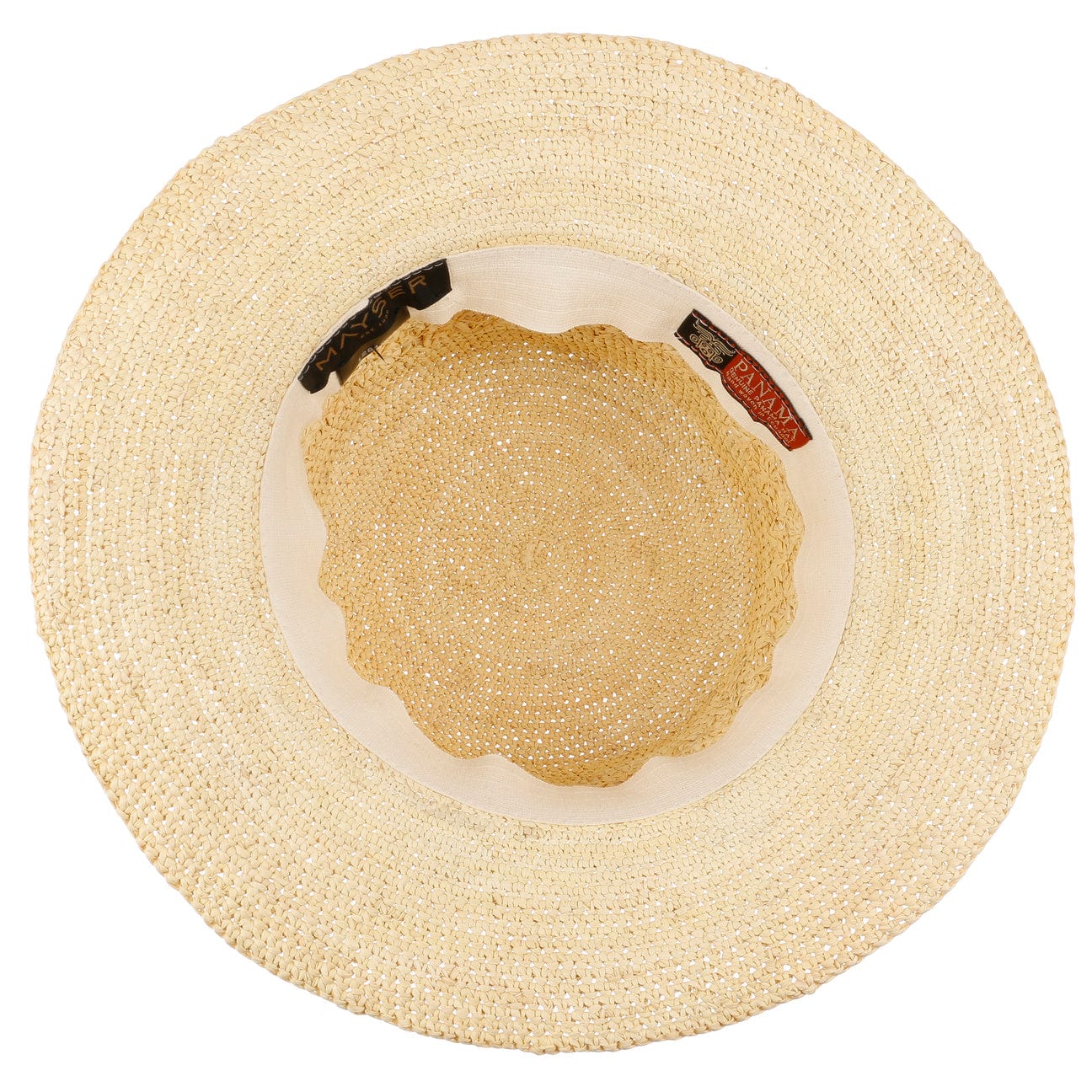 Mayser Women's Moriah Crochet Cloche Panama Hat - Stylish Summer Sun Hat for Beach, Garden & Outdoor Activities