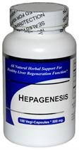 Hepagenesis Liver Support Supplement (100 Capsules) - Natural Herbal Blend for Liver Detox & Health - 2 Pack - Supports Digestion & Energy for Active Lifestyles