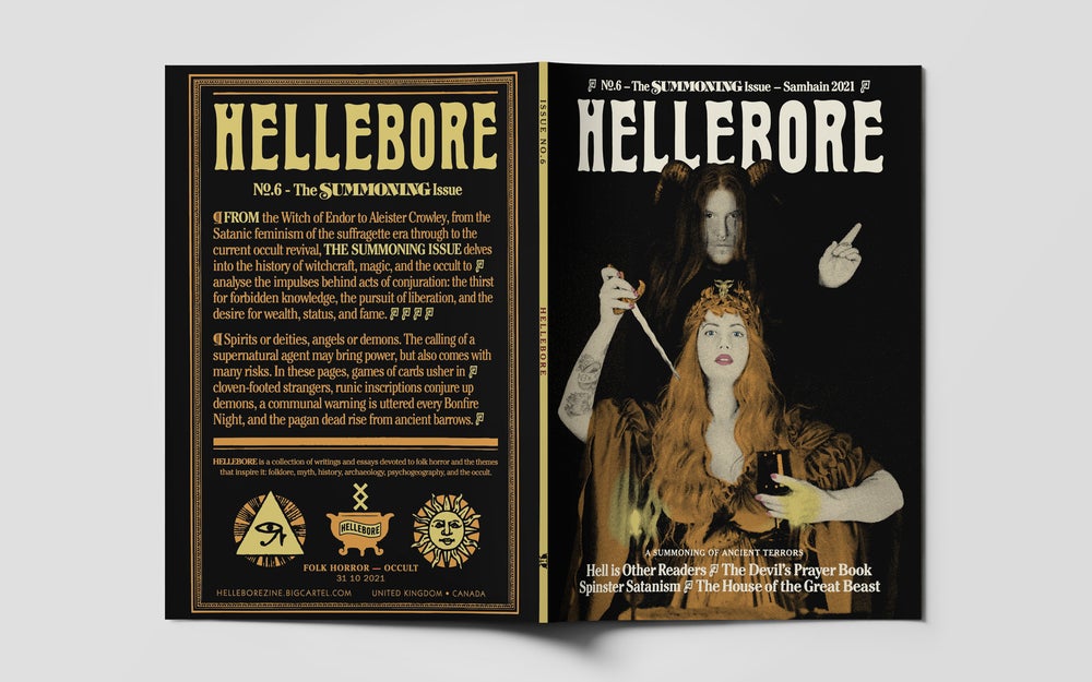 Hellebore Magazine Issue No. 6 - Dark Folklore & Occult History Zine | Perfect for Gothic Literature Fans & Mythology Enthusiasts