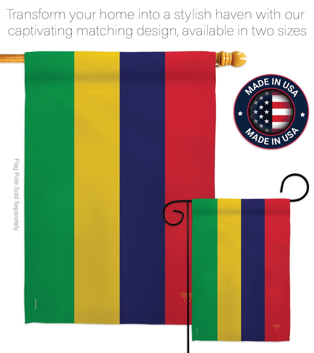 Mauritius National Flag Set 28