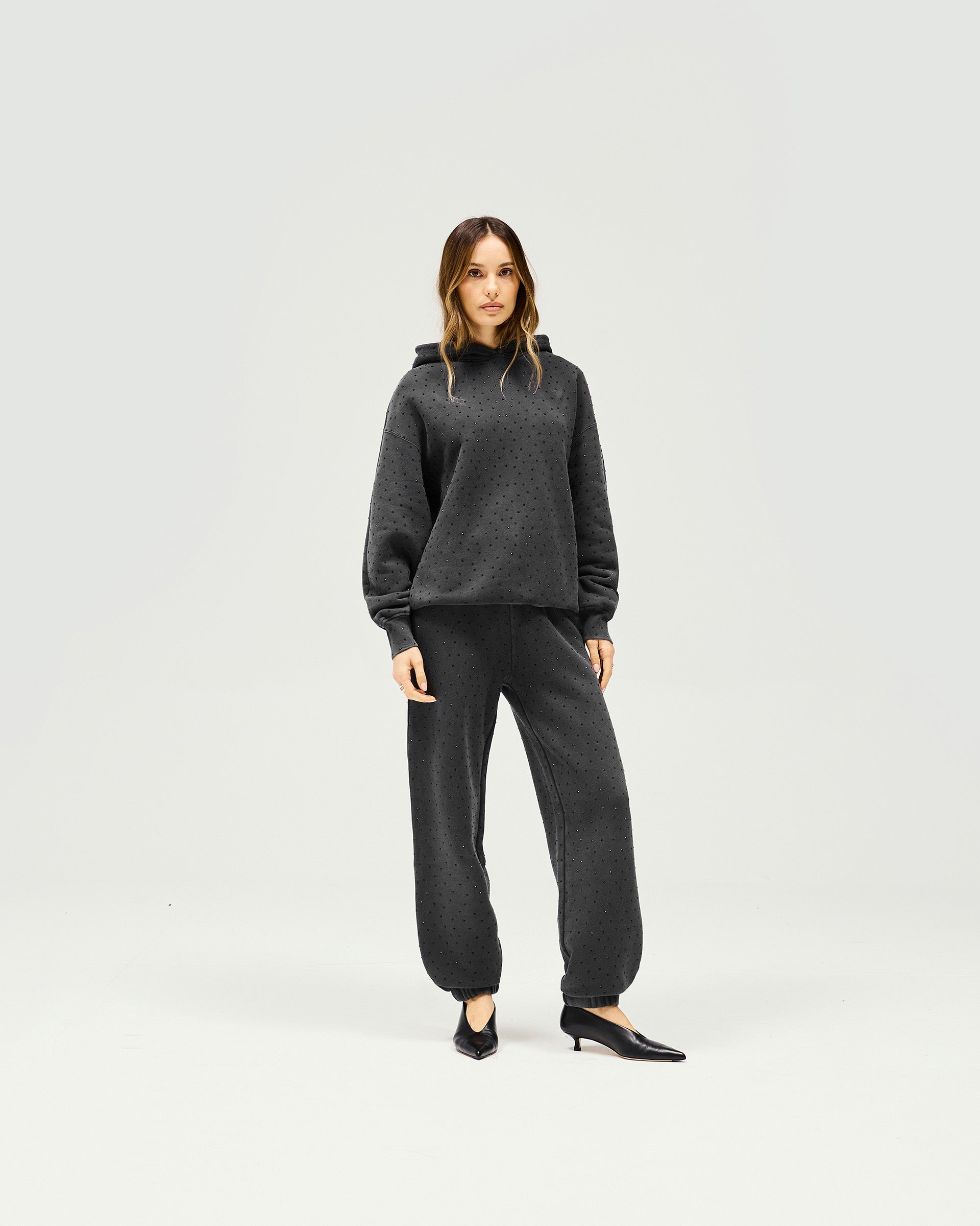 Spark Trackpant - Washed Grey Joggers for Men & Women | Comfortable Athletic Pants for Running, Gym & Casual Wear