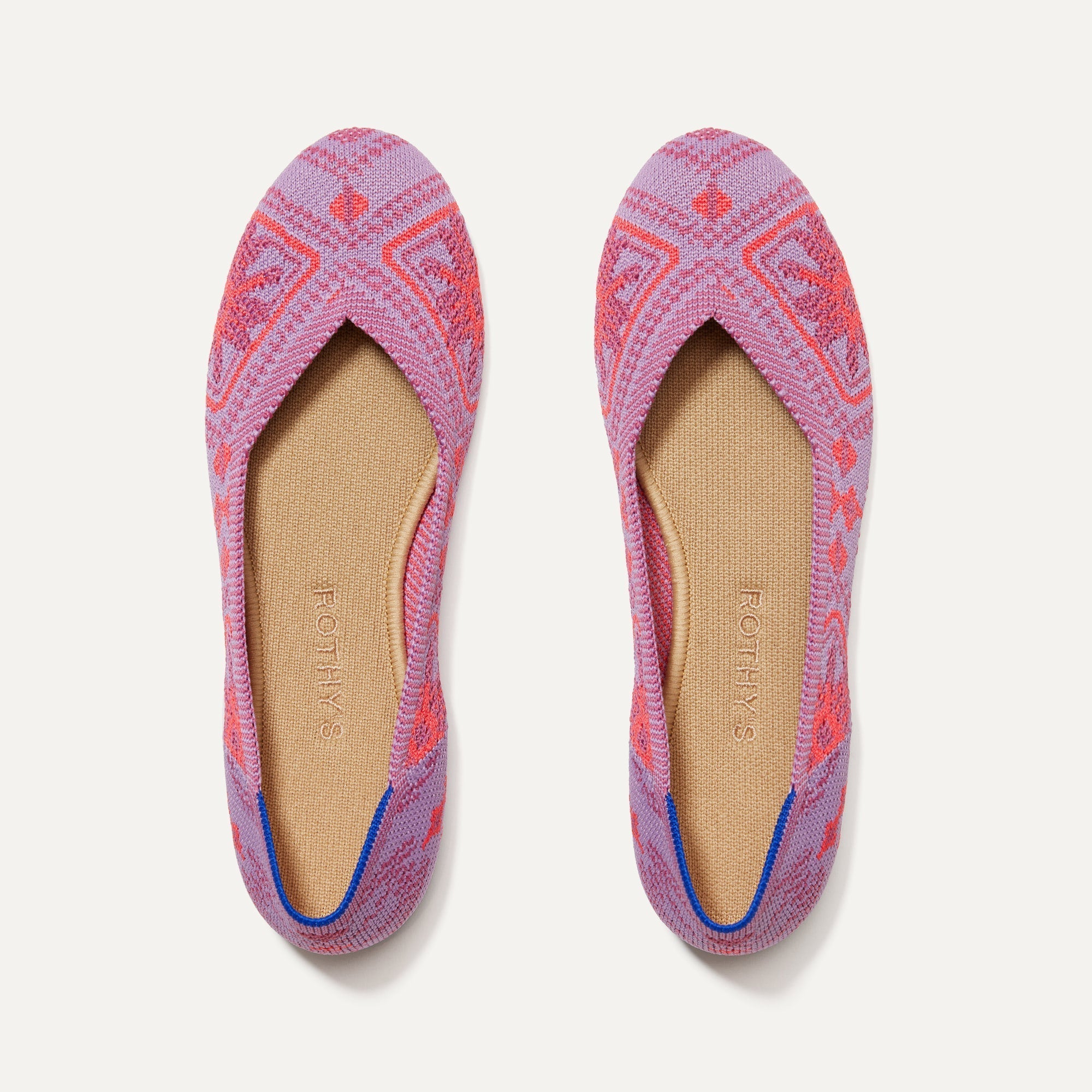Boho Rose Flat Shoes for Women - Comfortable & Stylish Casual Flats for Everyday Wear, Walking, and Travel