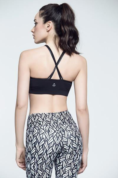 Nyx Light Impact Sports Bra for Women - High Support Workout Top for Running, Yoga & Gym - Breathable & Comfortable Activewear