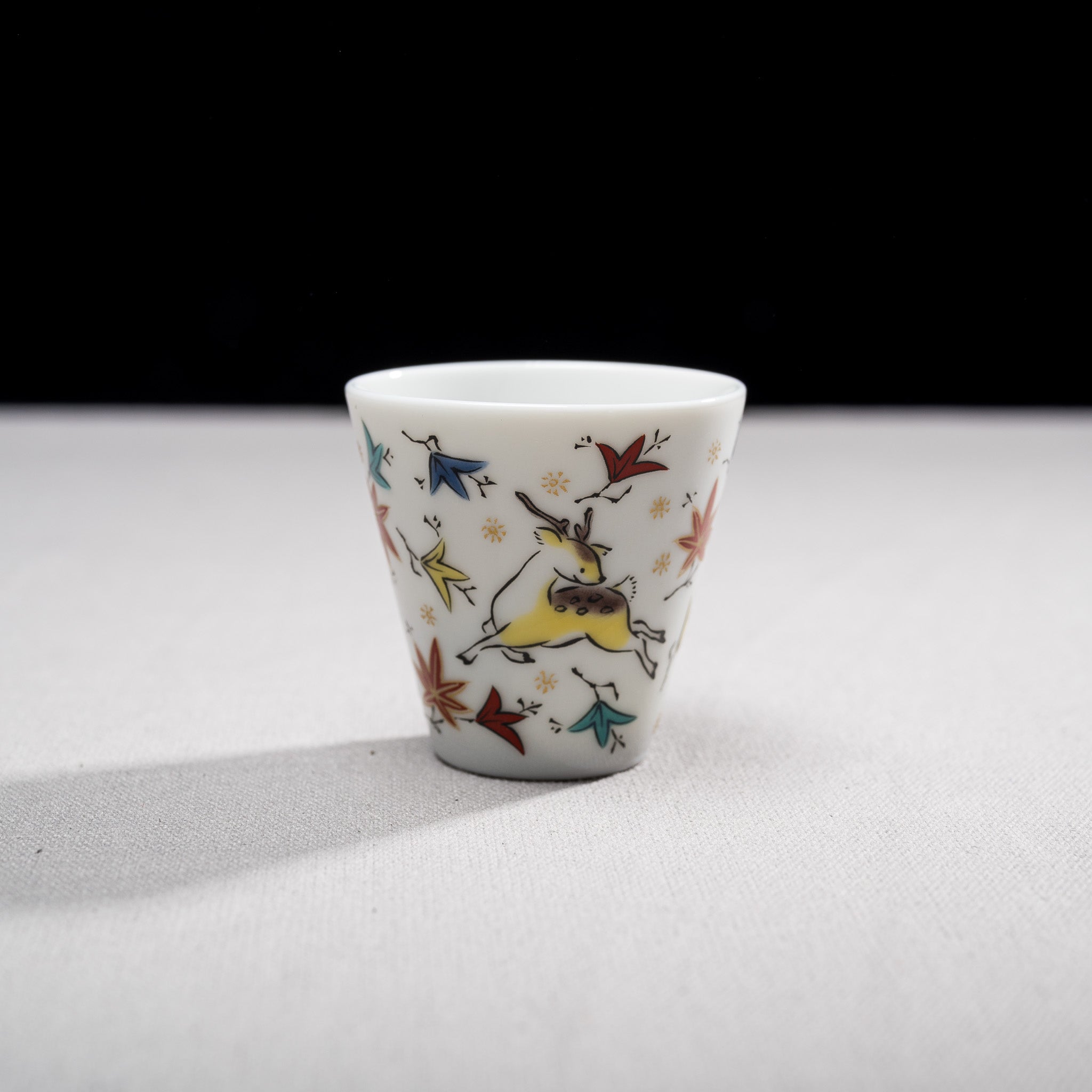Kutani Design x Wakasa Porcelain Sake Cup Set - 30 Unique Japanese Ceramic Drinking Cups for Sake, Tea & Cocktails - Traditional Handcrafted Japanese Tea Ceremony & Home Bar Accessories
