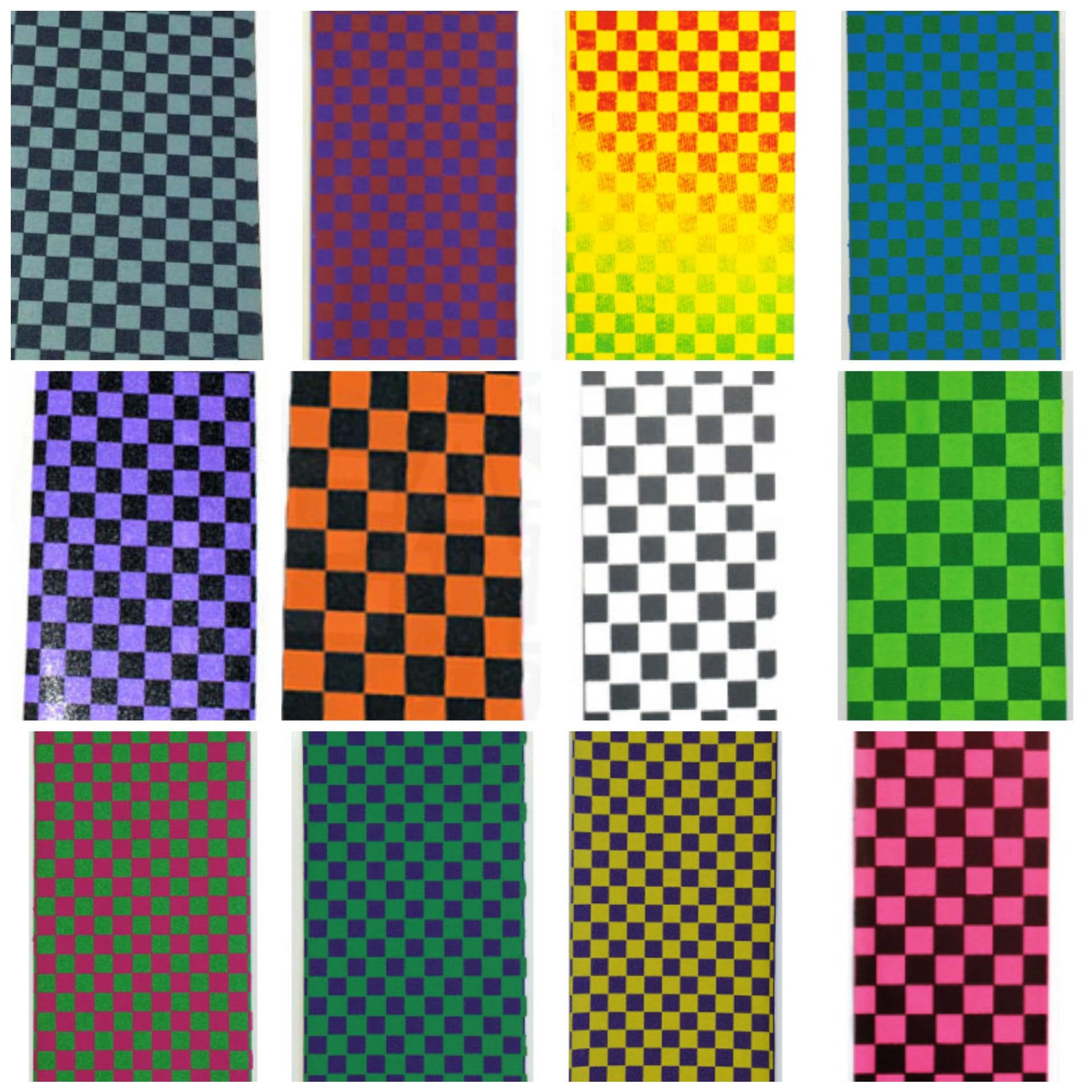 Fruity Griptape 9x33 Checkered - Premium Skateboard Grip Tape for Enhanced Board Control - Perfect for Street Skating and Tricks