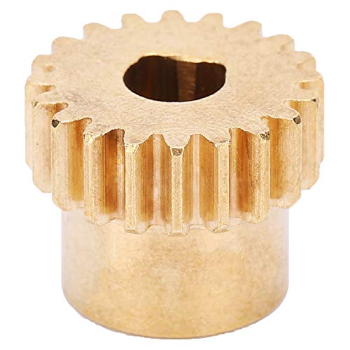 Premium Brass Robot Gear - 20 Teeth Small Robot Sprocket | Industrial-Grade, Rust-Proof for Robotics & Automation | Perfect for CNC Machines, 3D Printers & DIY Robotics Projects