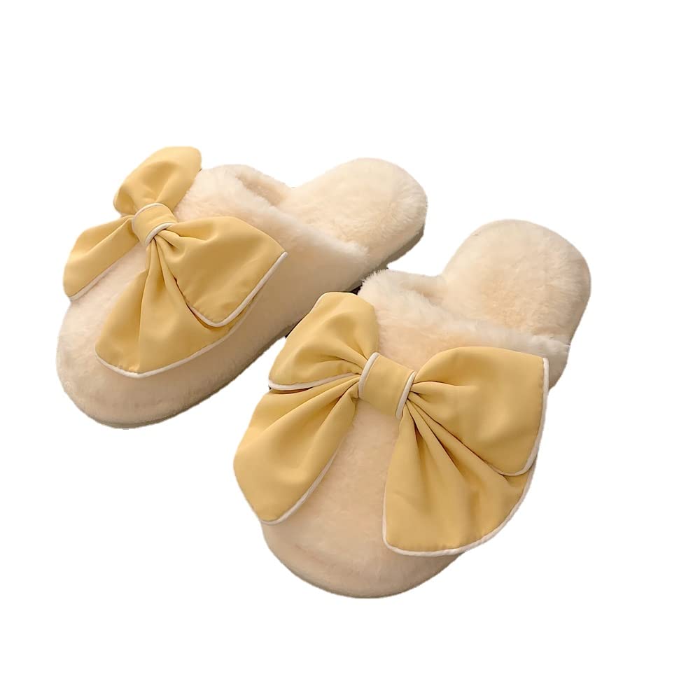 Cozy Fuzzy Slippers for Women - Kawaii Plush Memory Foam House Shoes with Warm Cotton Lining - Perfect for Indoor Comfort, Lounge Wear & Gift Giving