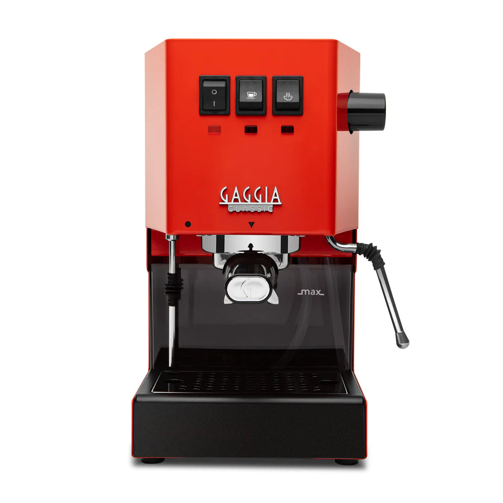 Gaggia Classic Pro E24 Espresso Machine - Professional Italian Coffee Maker for Home & Cafe Use, Orange (Perfect for Espresso, Cappuccino & Latte Making)