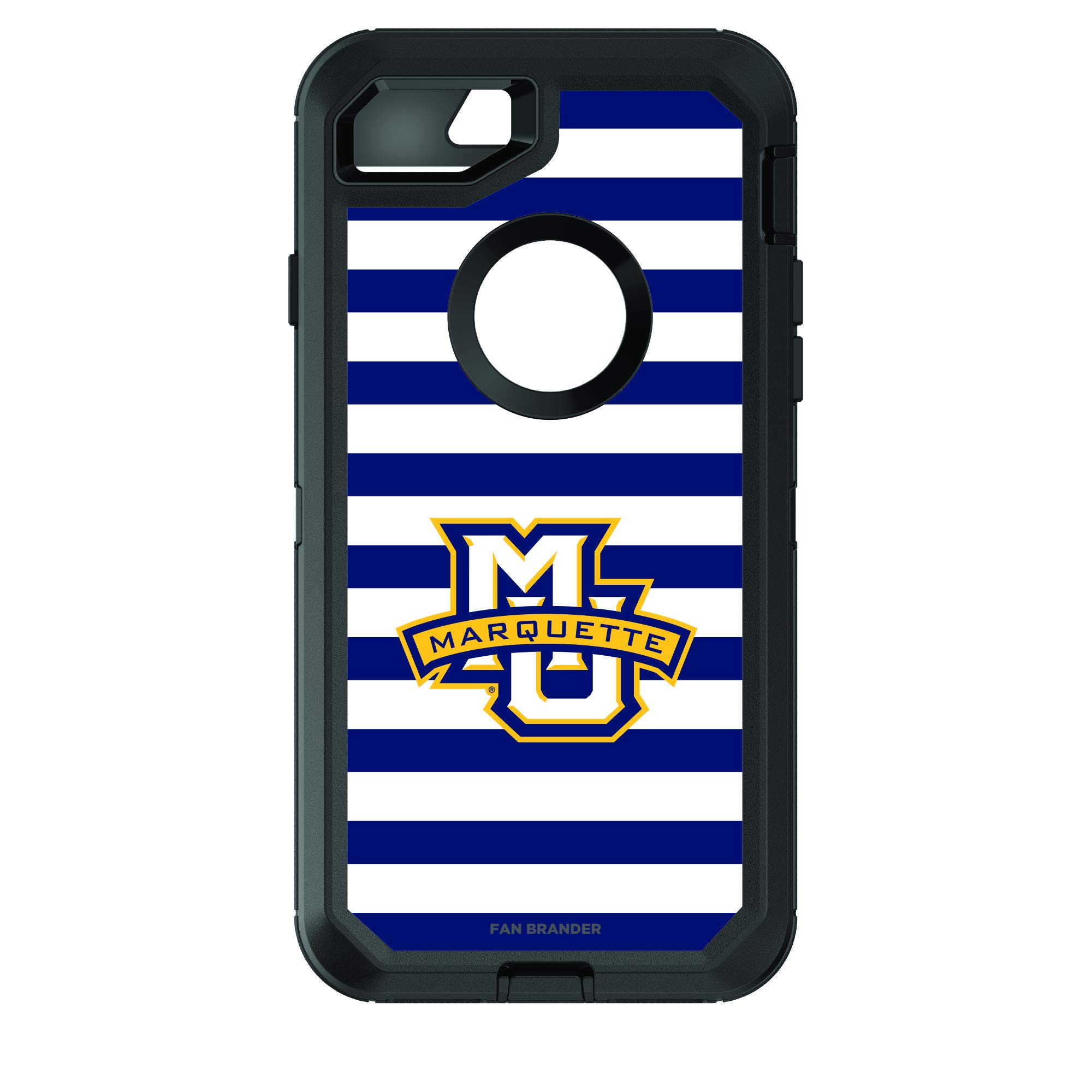 NCAA OtterBox Defender iPhone Case with Stripes - Durable Protection for Sports Fans