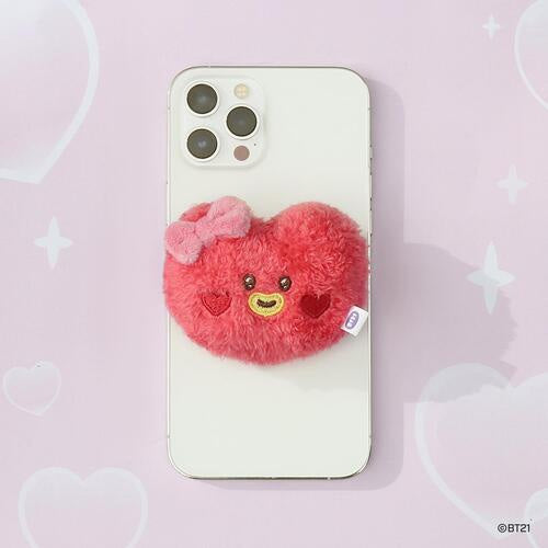 BT21 Plush Smart Tok - Cute & Soft Stuffed Animal Toy for BTS Fans | Perfect for Gifts, Room Decor, and Cuddling