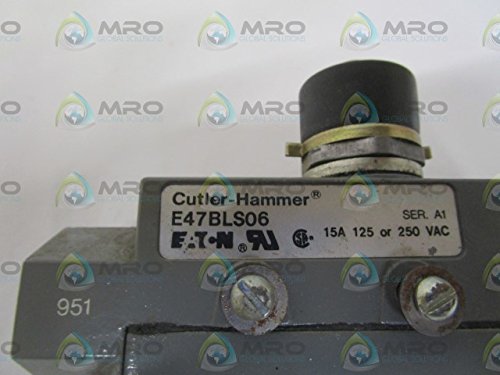 Eaton E47BLS06 Precision Enclosed Plunger Limit Switch - Heavy Duty Industrial Use for Machinery, Automation & Safety Systems