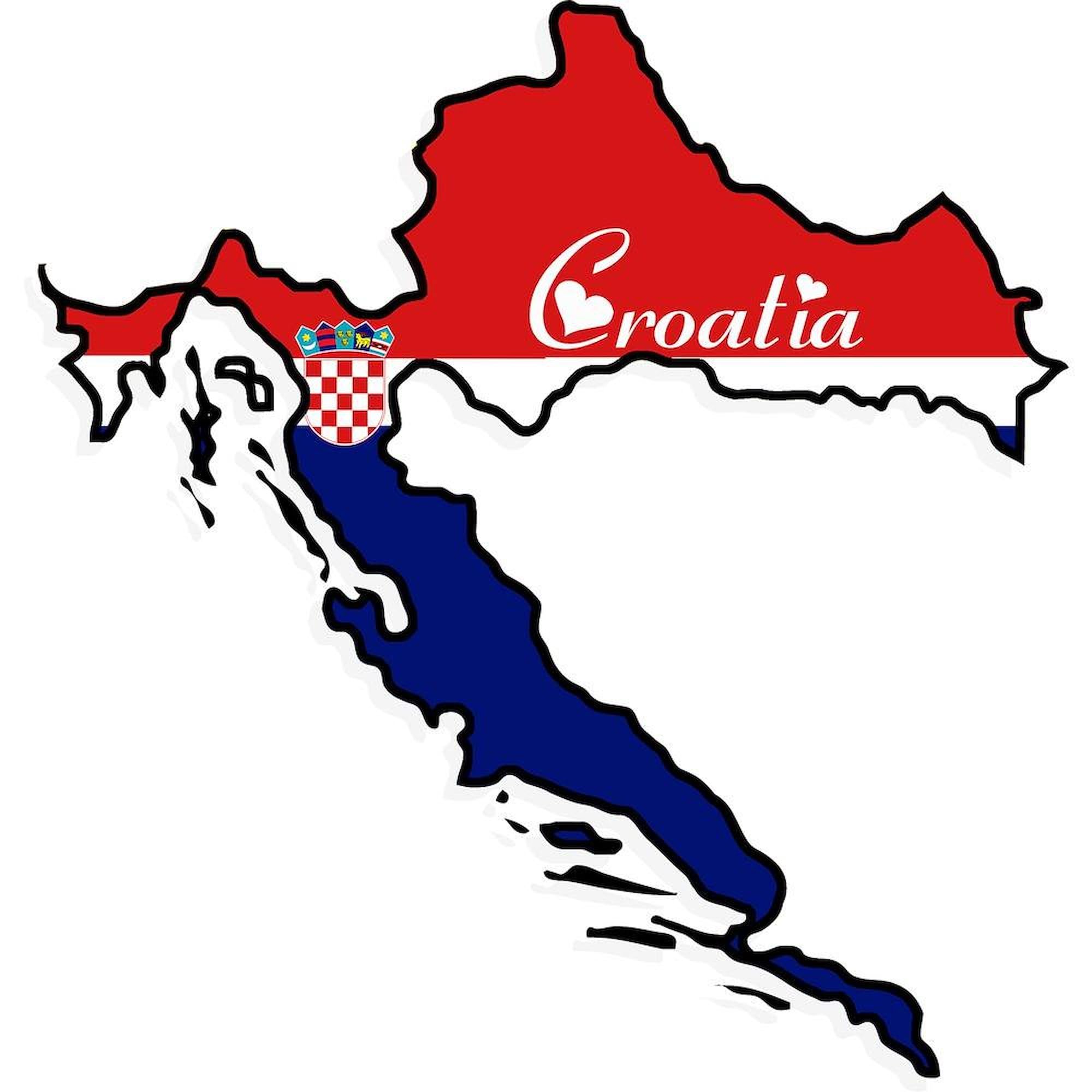 Cool Croatia Ceramic Coffee Mug 11 oz (325 ml) - Perfect for Home, Office & Travel | Unique Gift Idea for Coffee Lovers
